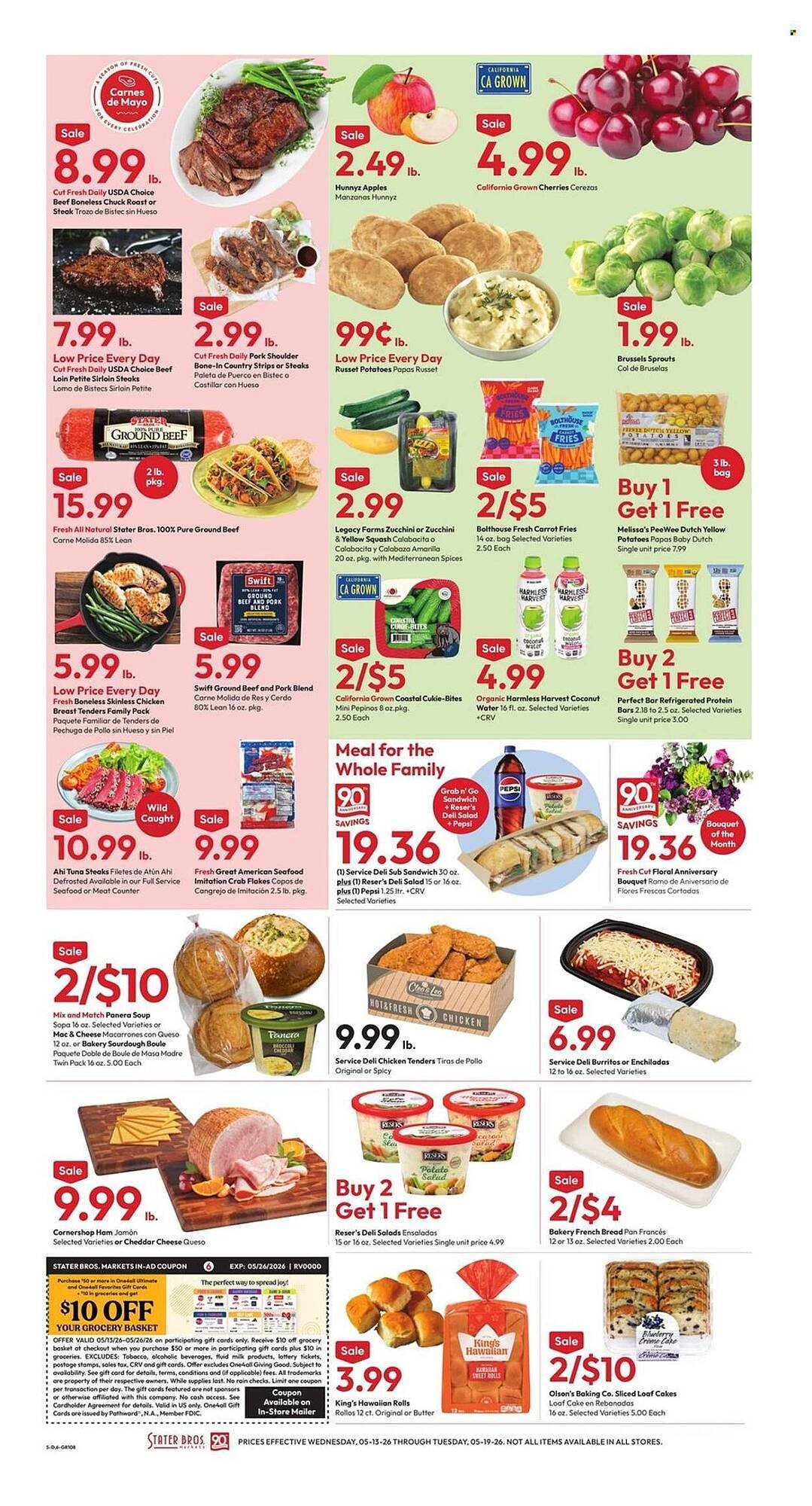 Stater Bros weekly ad