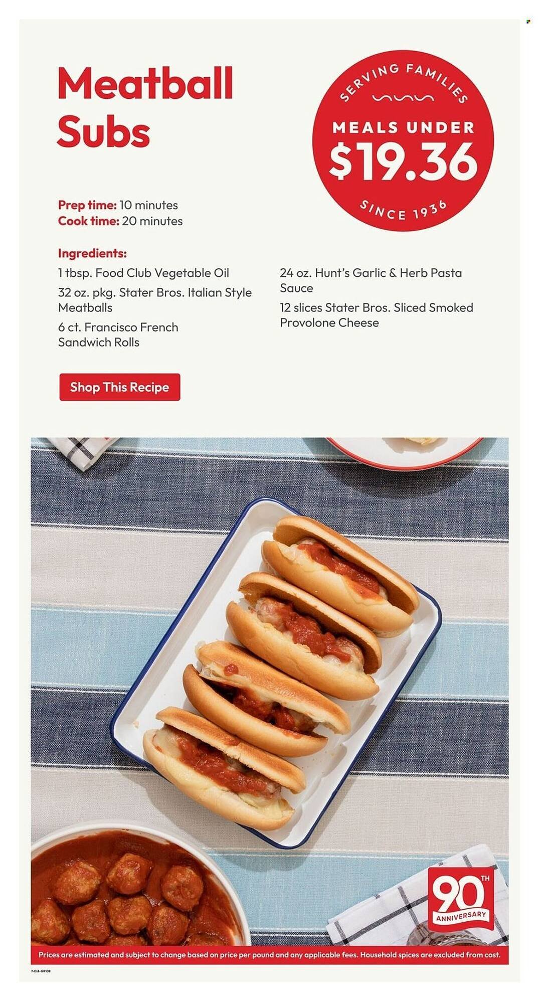 Stater Bros weekly ad