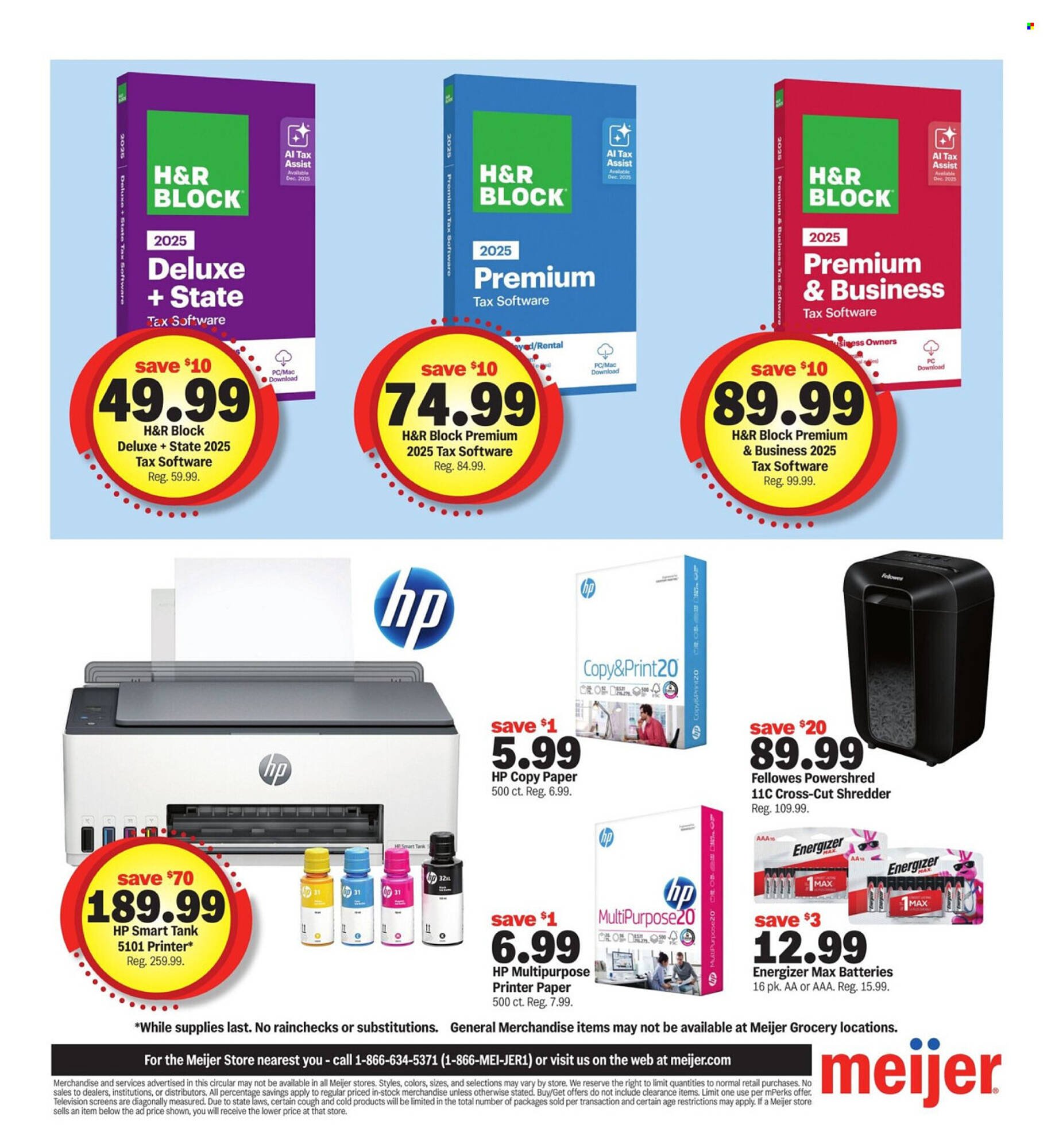 Meijer weekly ad