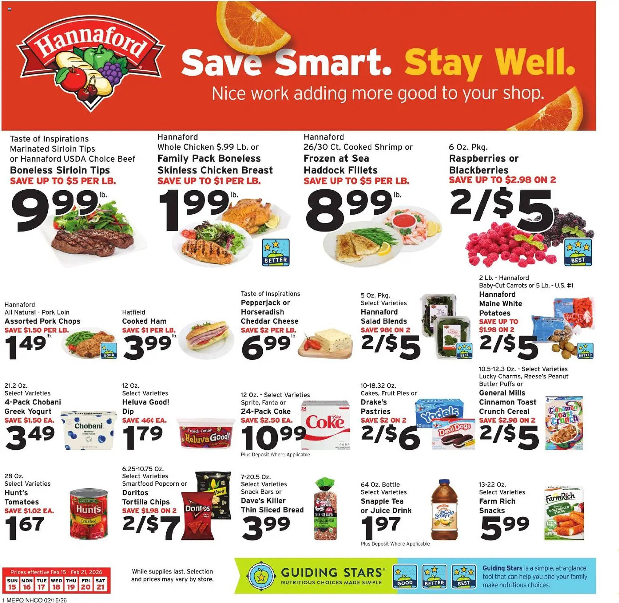 Hannaford flyer