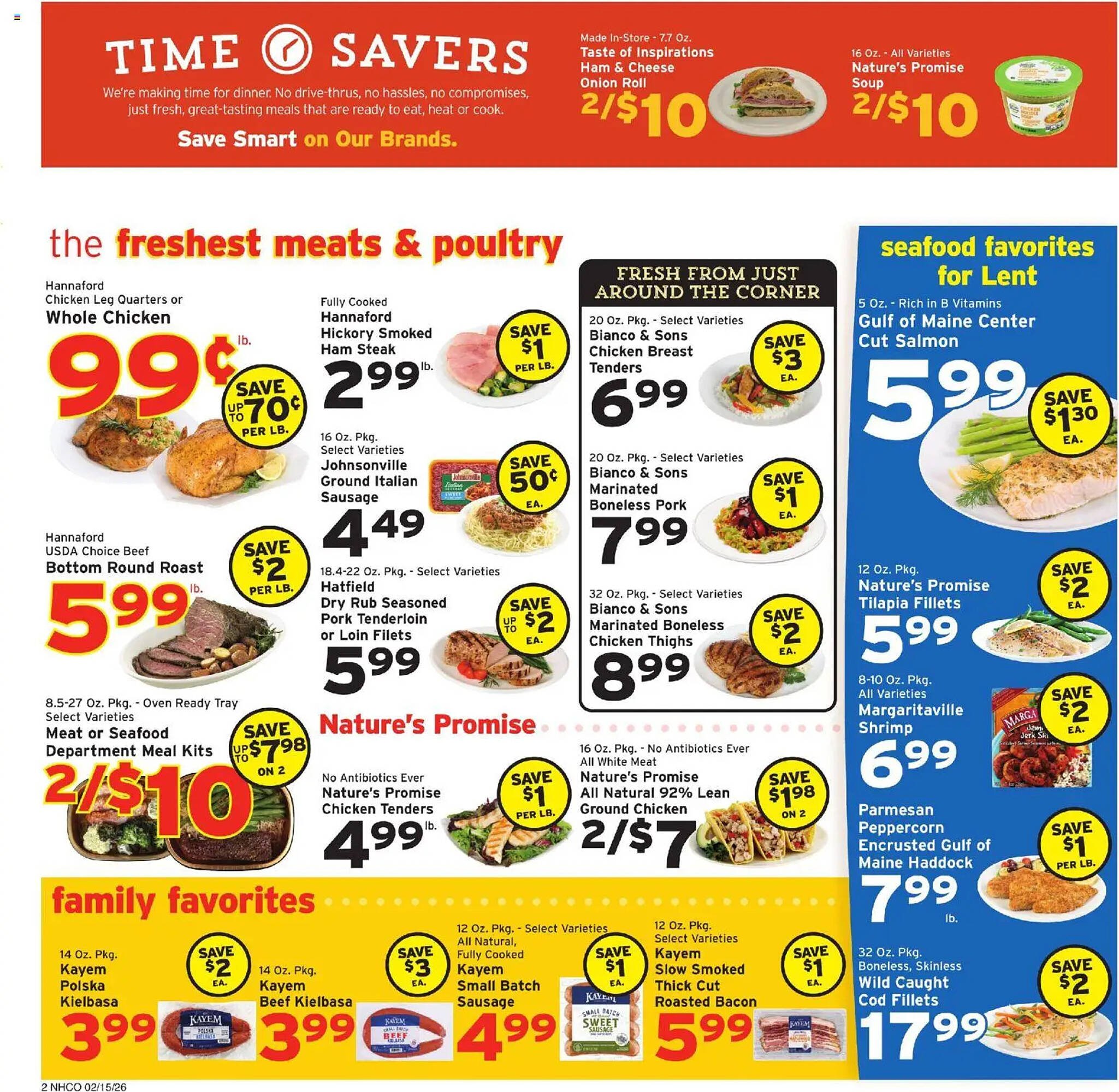 Hannaford flyer