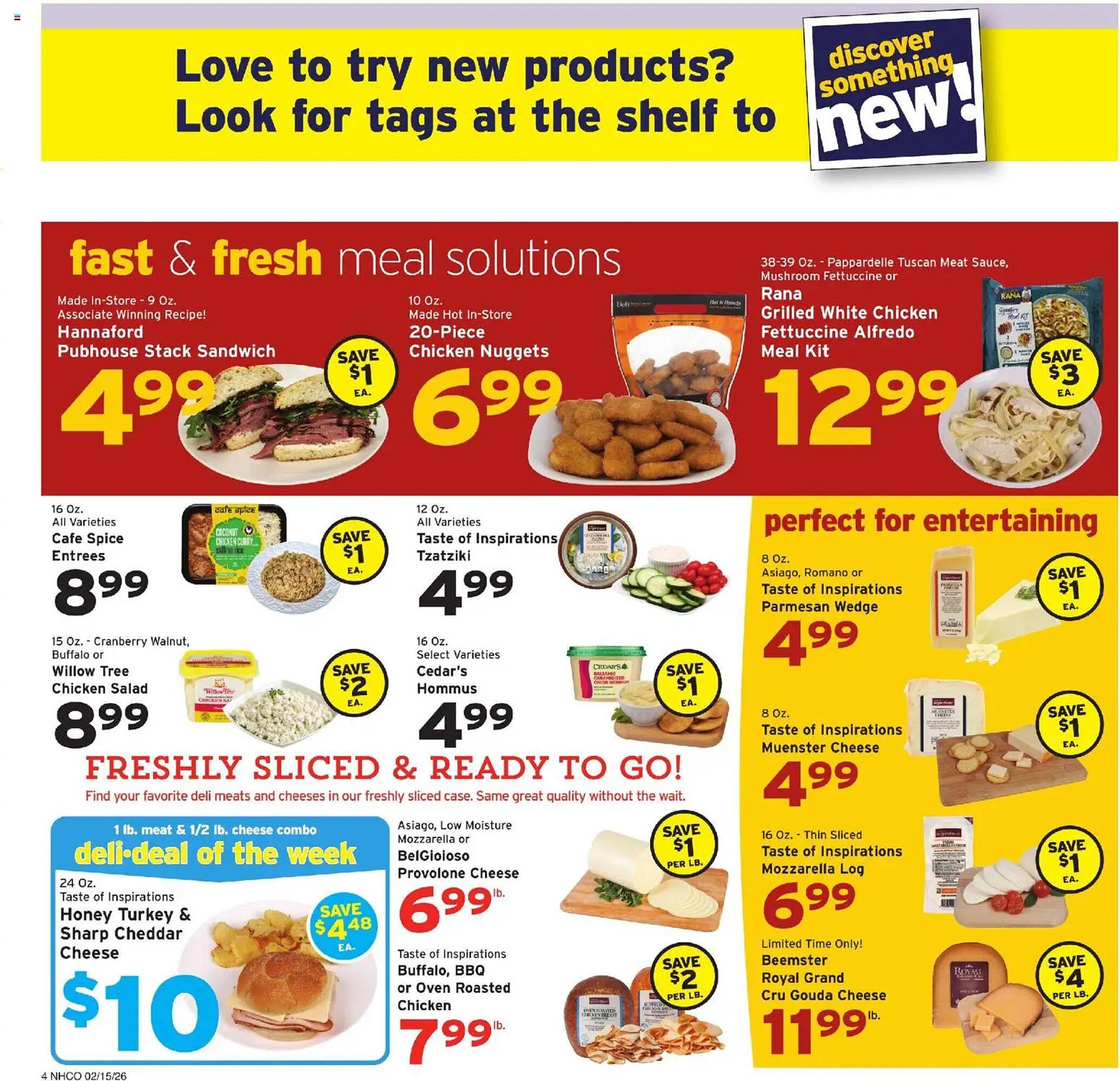 Hannaford flyer