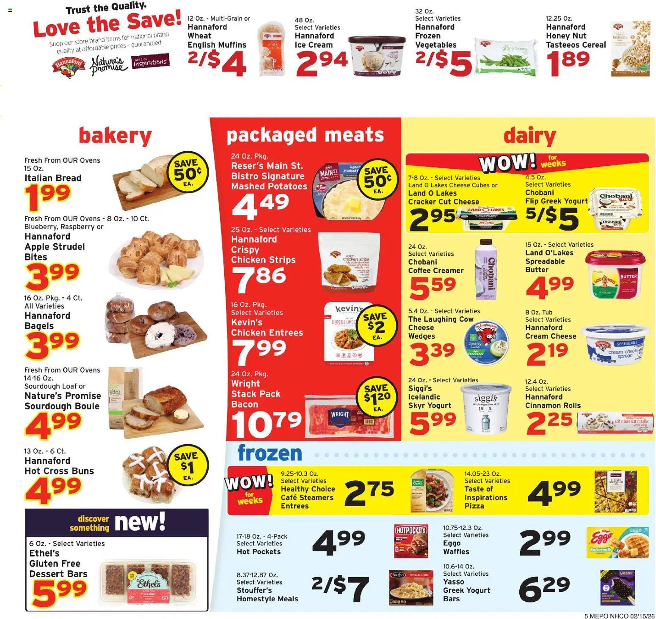 Hannaford flyer