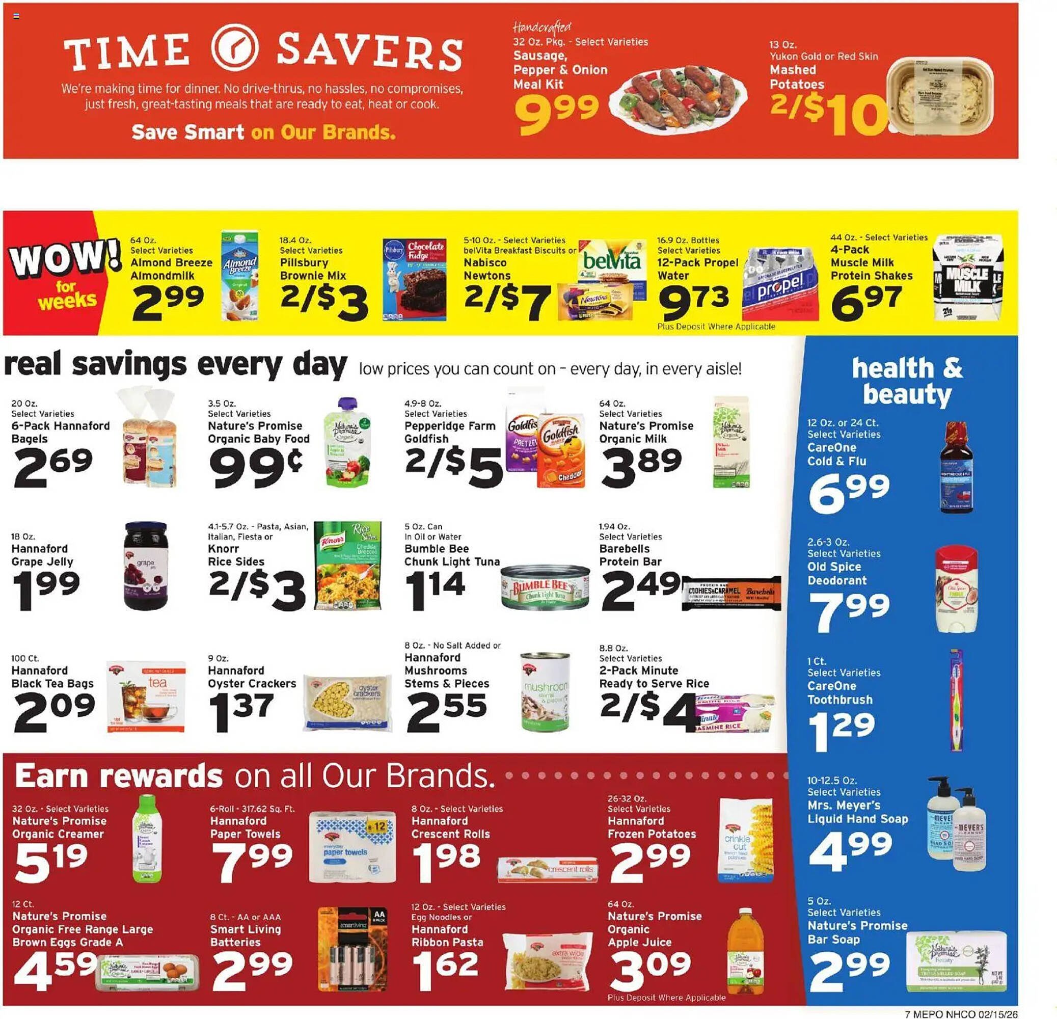 Hannaford flyer