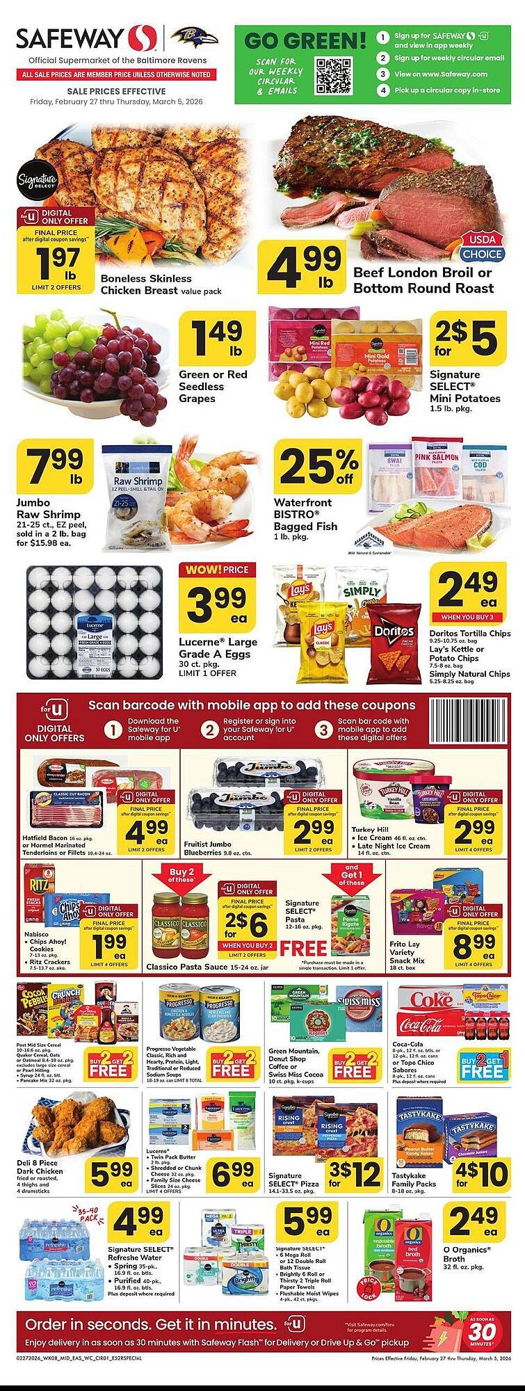 Safeway weekly ad
