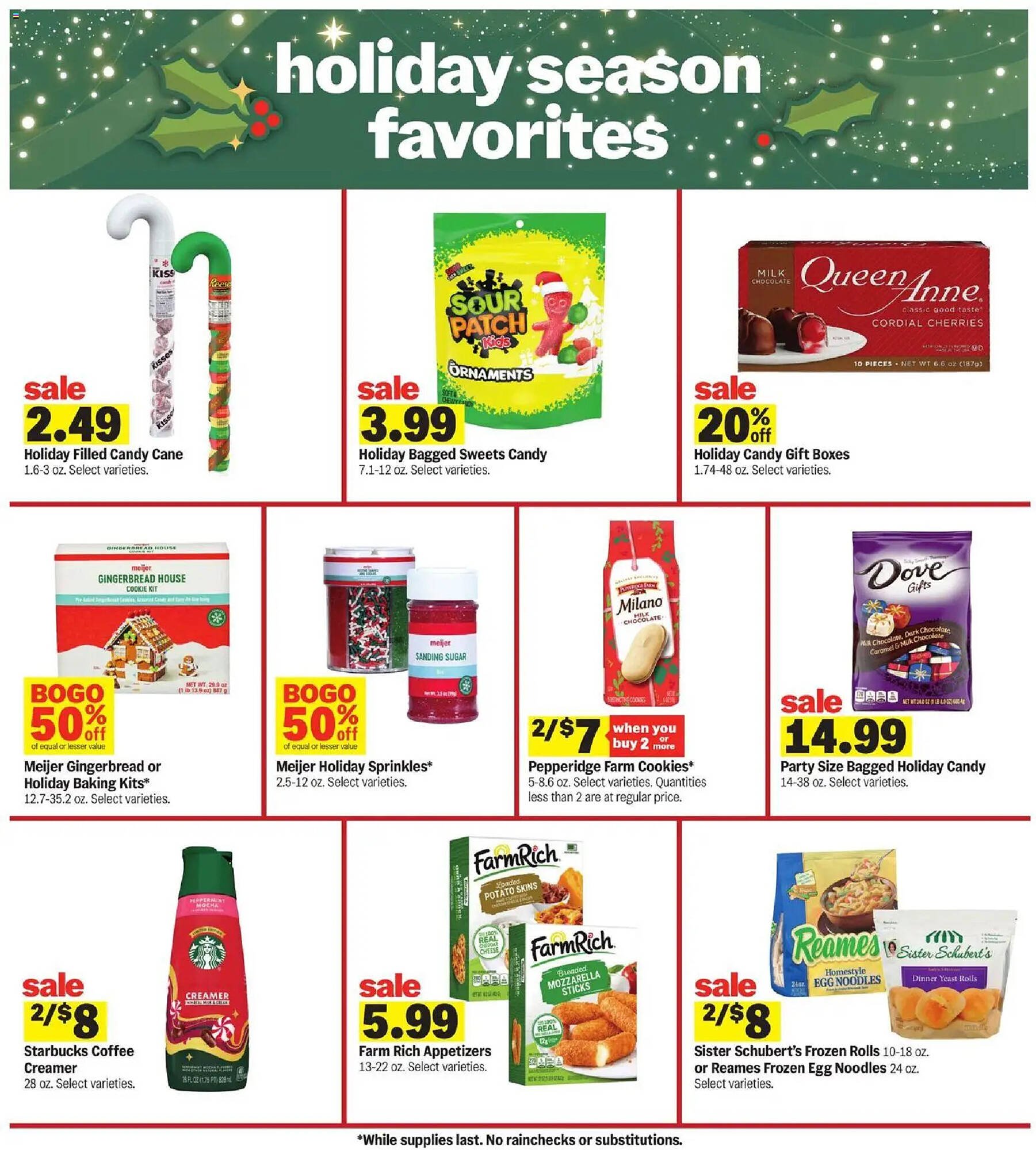 Meijer weekly ad