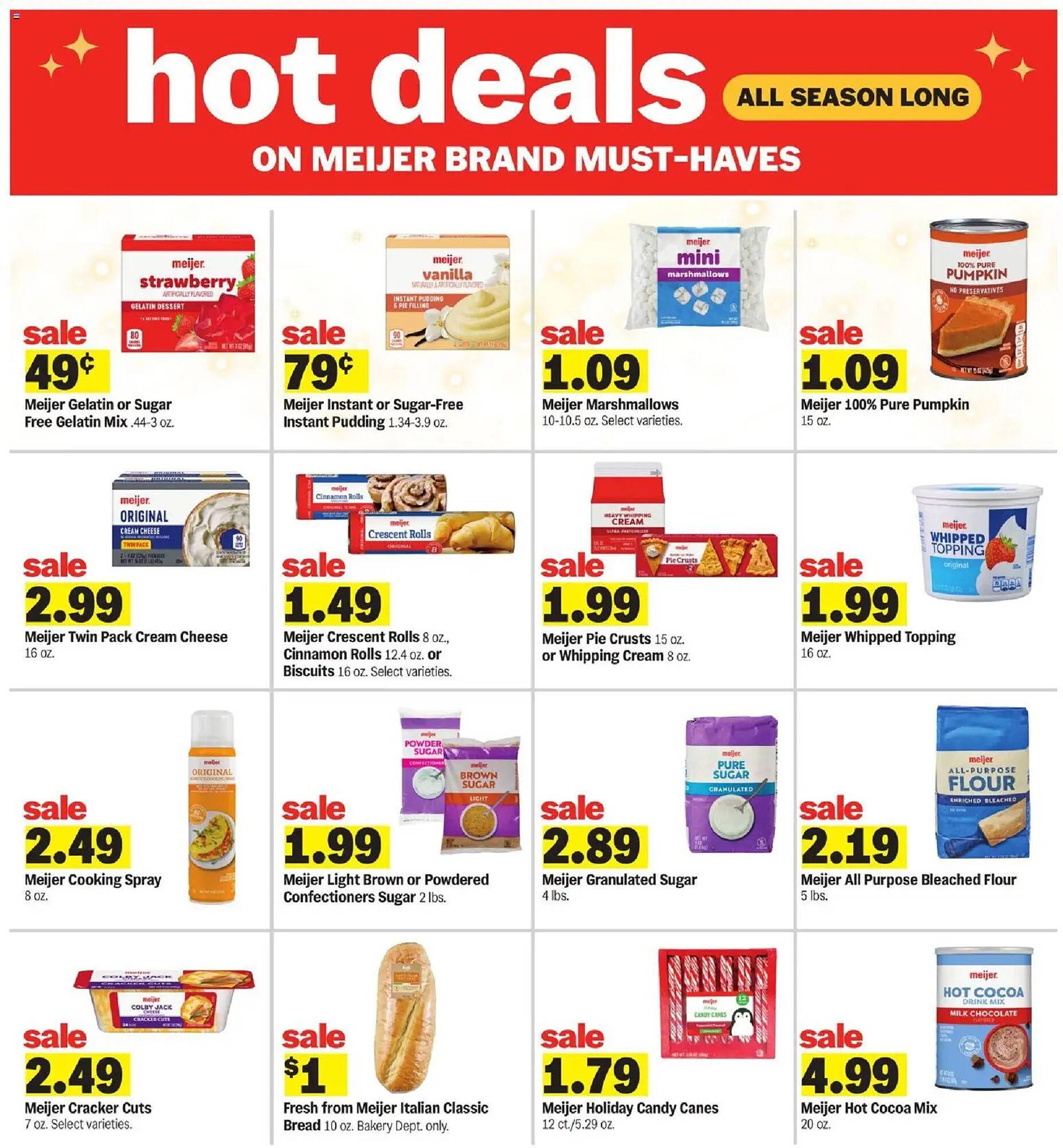 Meijer weekly ad