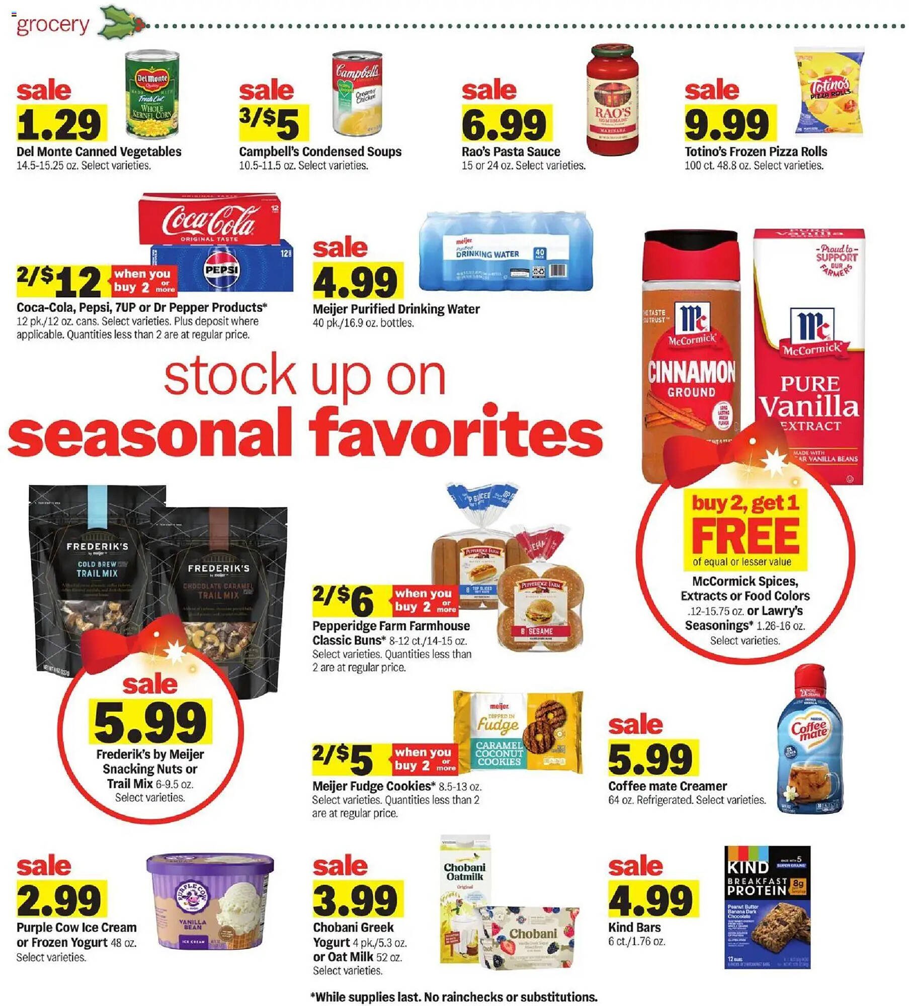 Meijer weekly ad