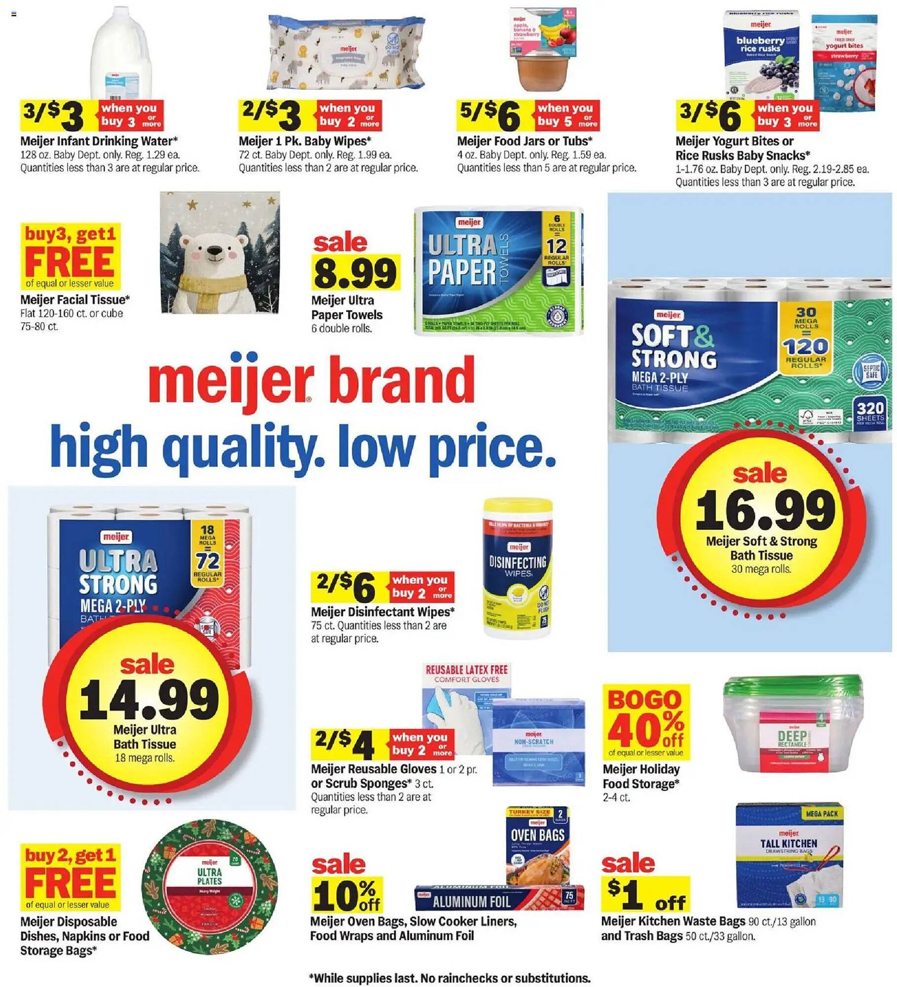 Meijer weekly ad