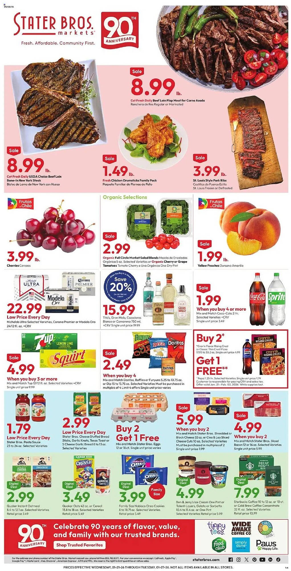 Stater Bros weekly ad