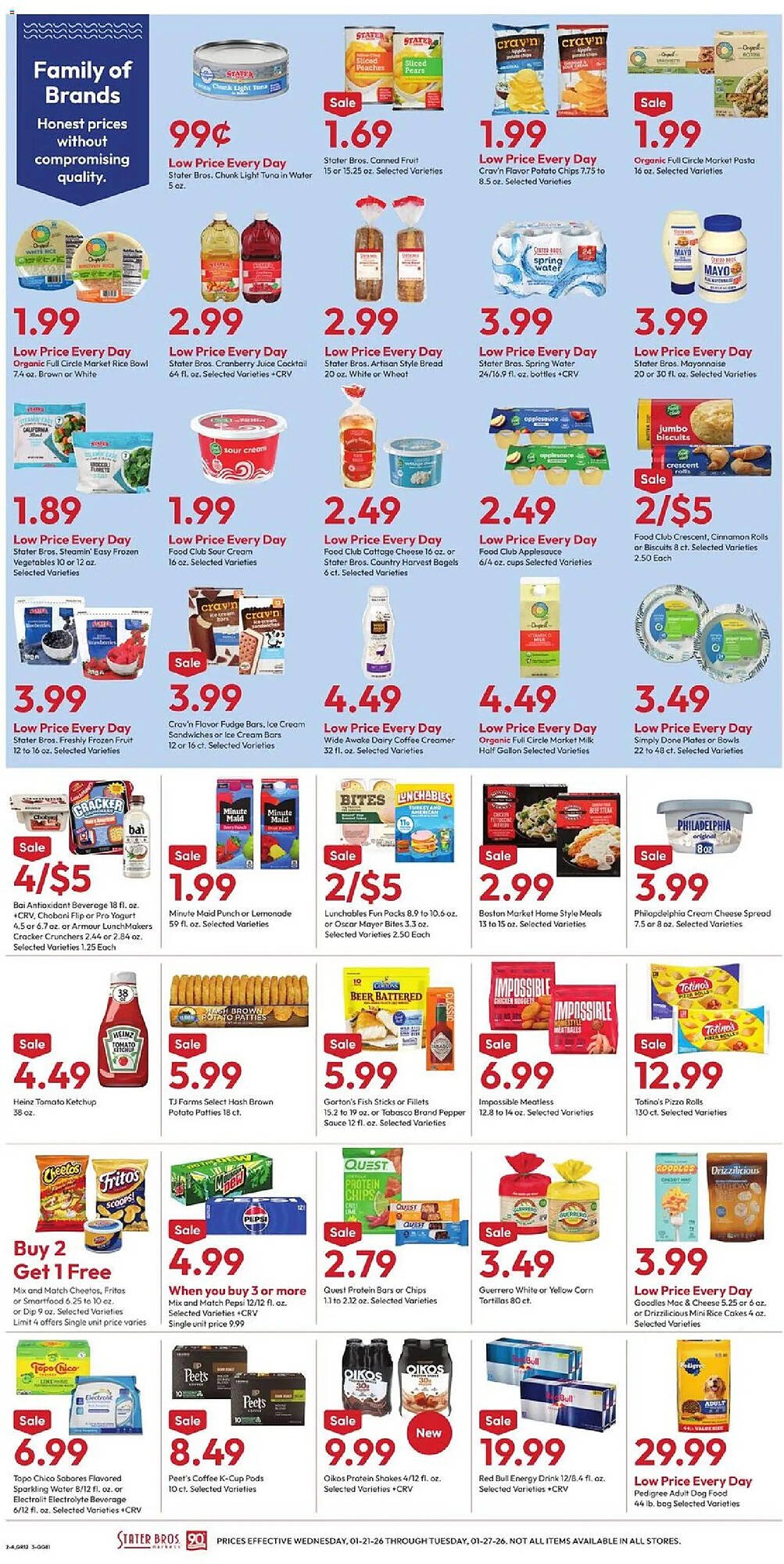 Stater Bros weekly ad