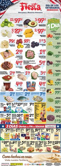 Fiesta Mart weekly ad (2025-11-05 - 2025-11-11)