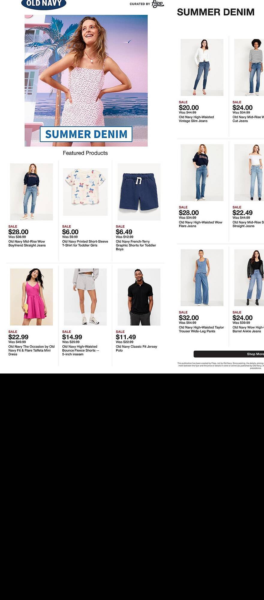 Old Navy weekly ad