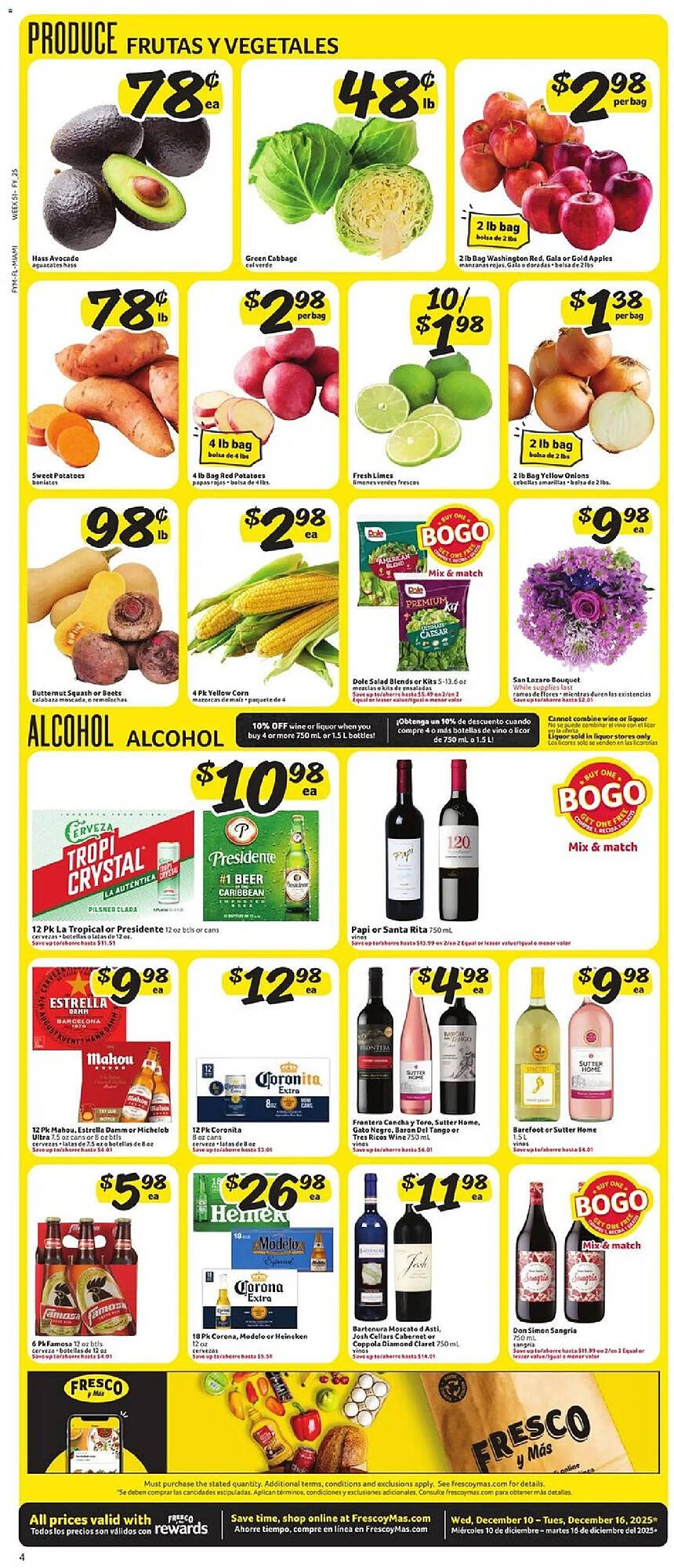 Fresco y Más weekly ad