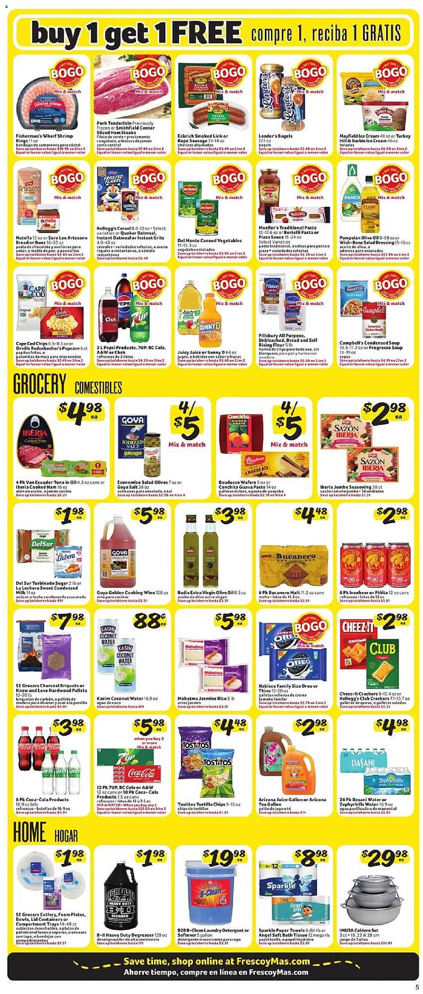 Fresco y Más weekly ad