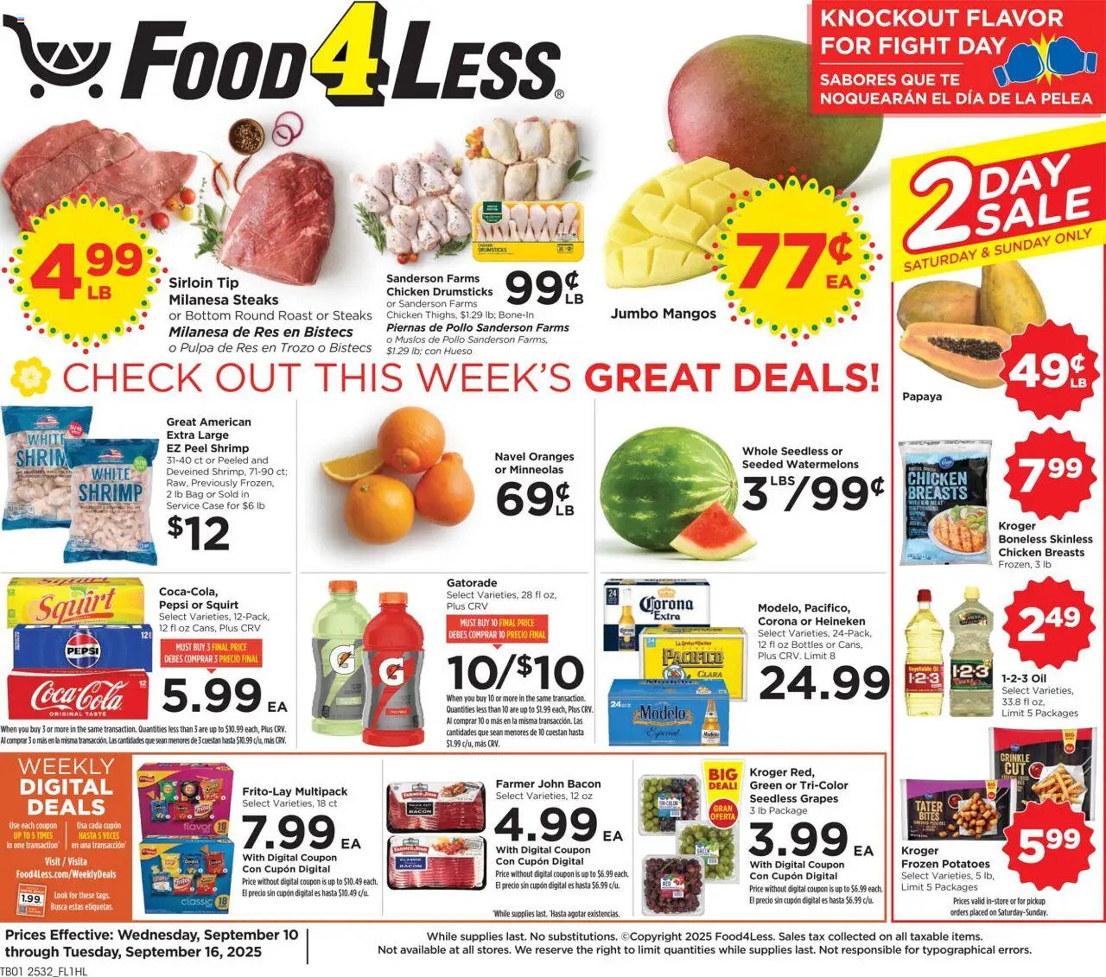Food 4 Less weekly ad (2025-09-10 - 2025-09-17) | 1
