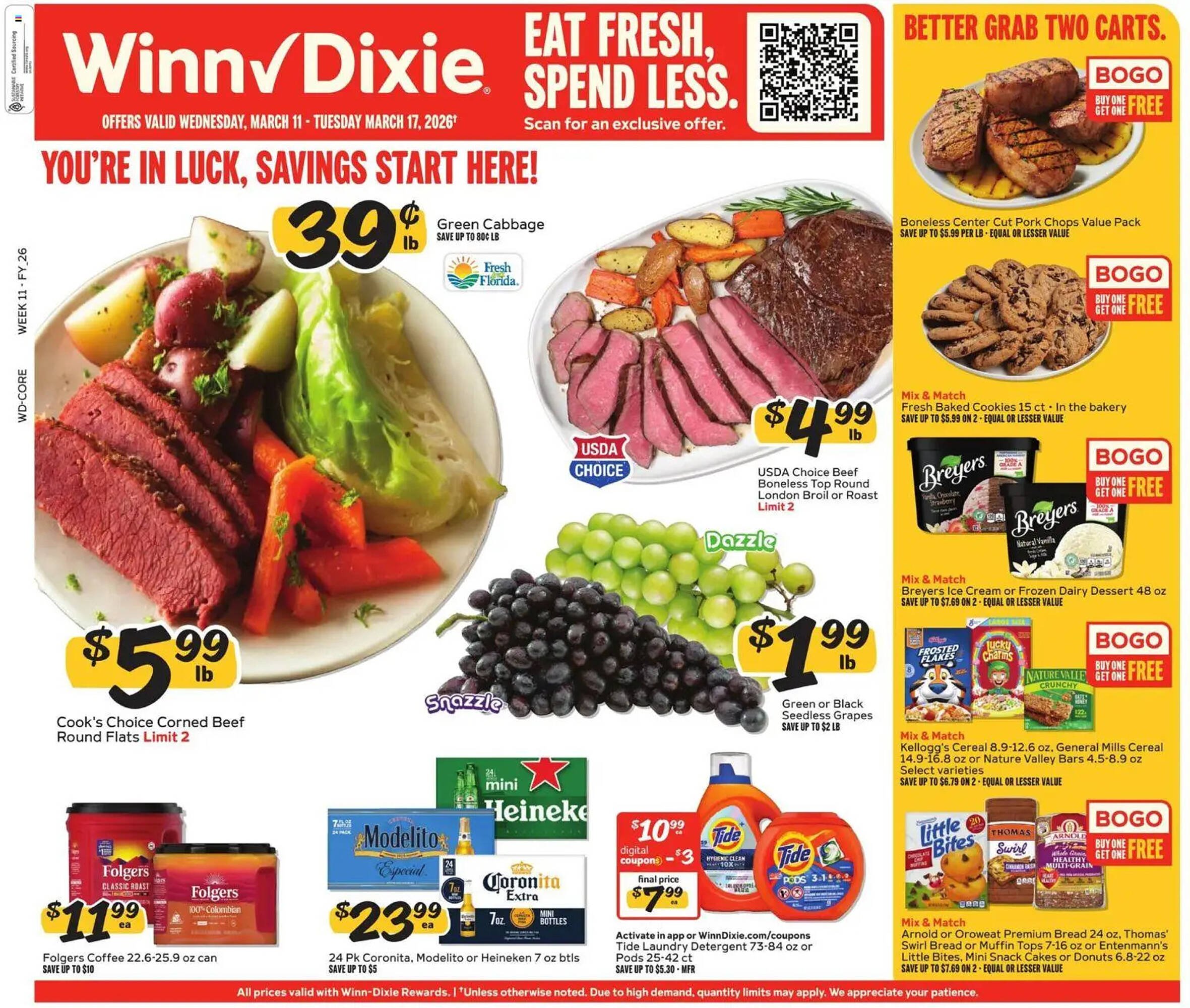 Winn Dixie weekly ad