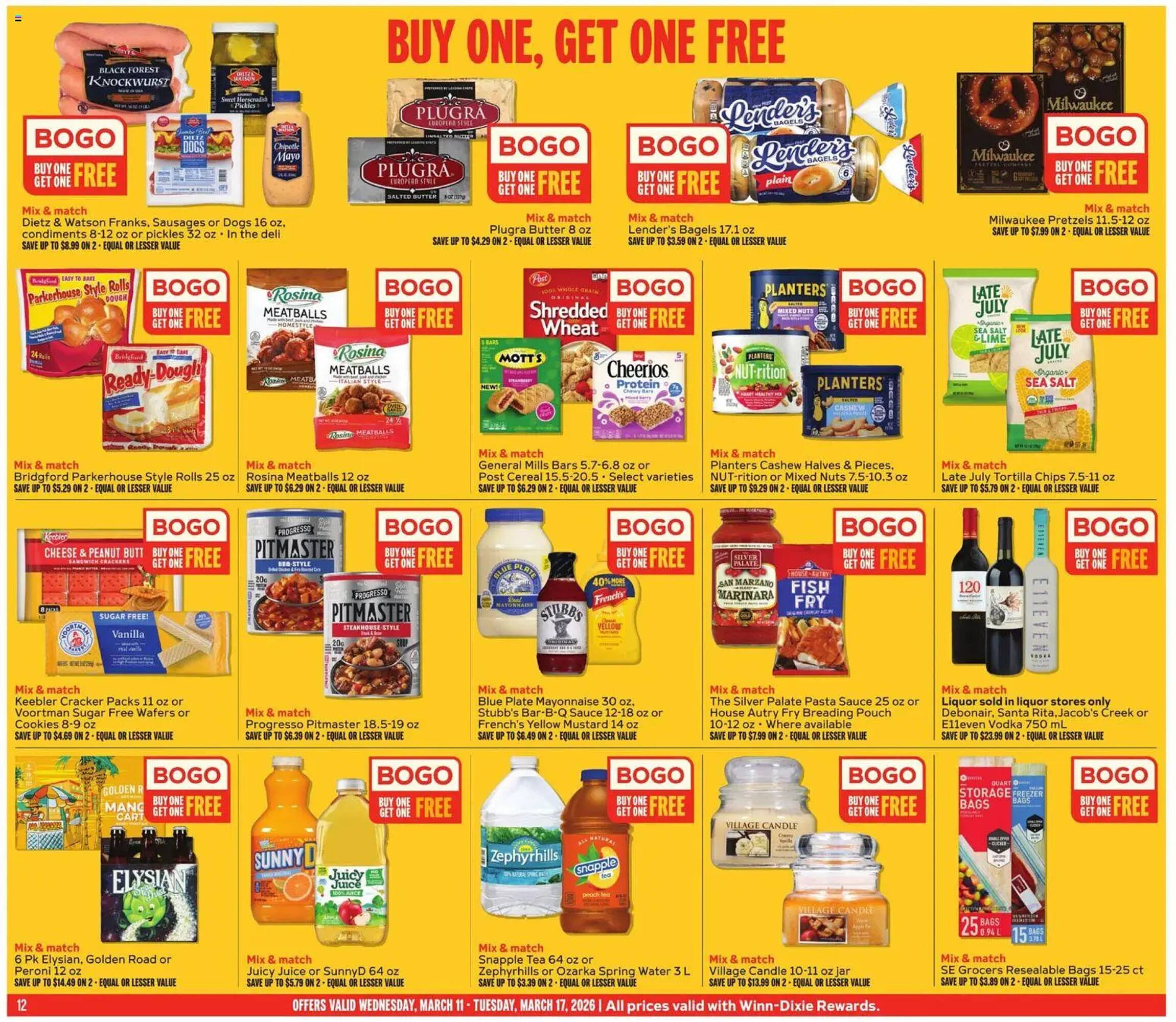 Winn Dixie weekly ad