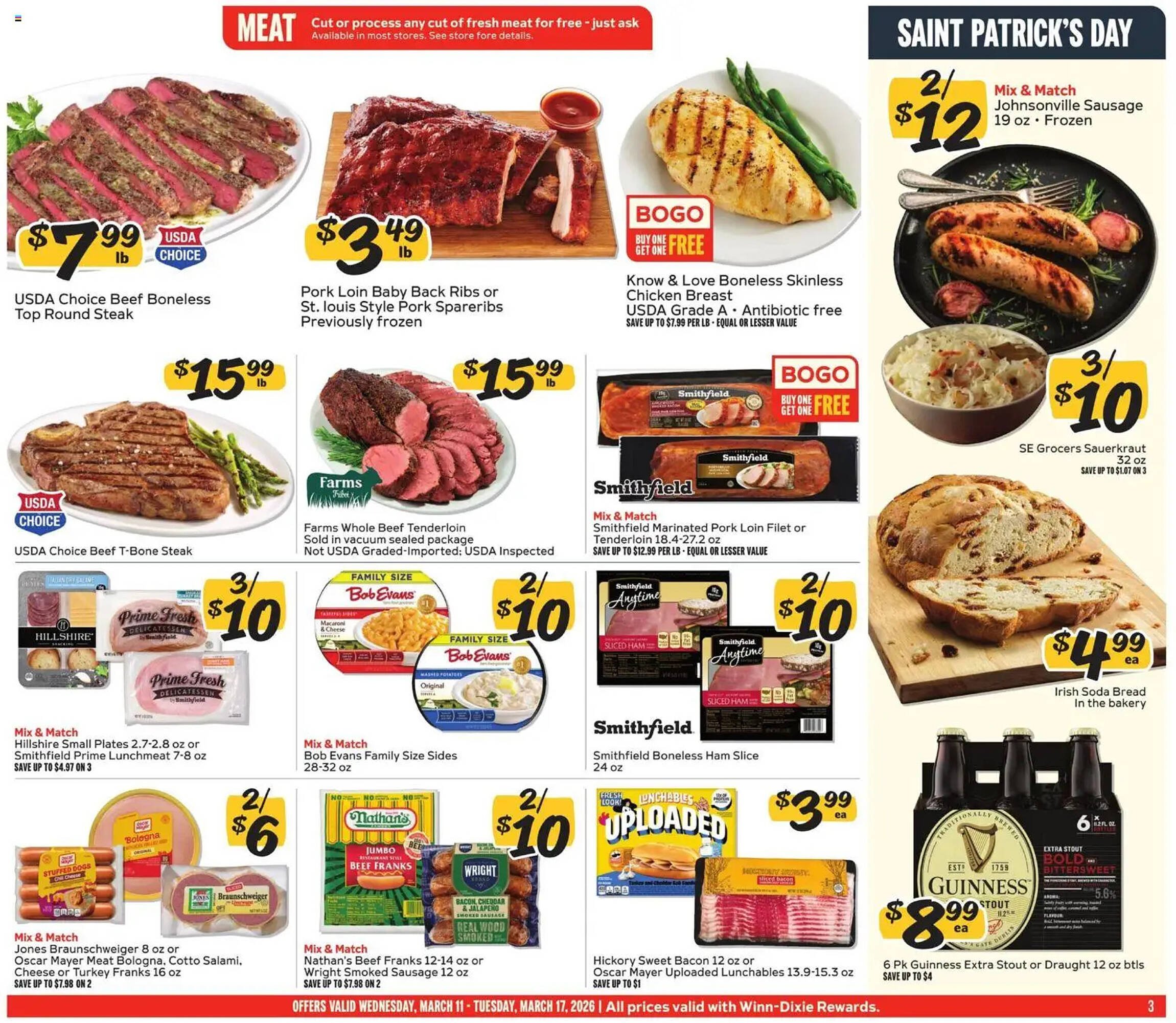 Winn Dixie weekly ad