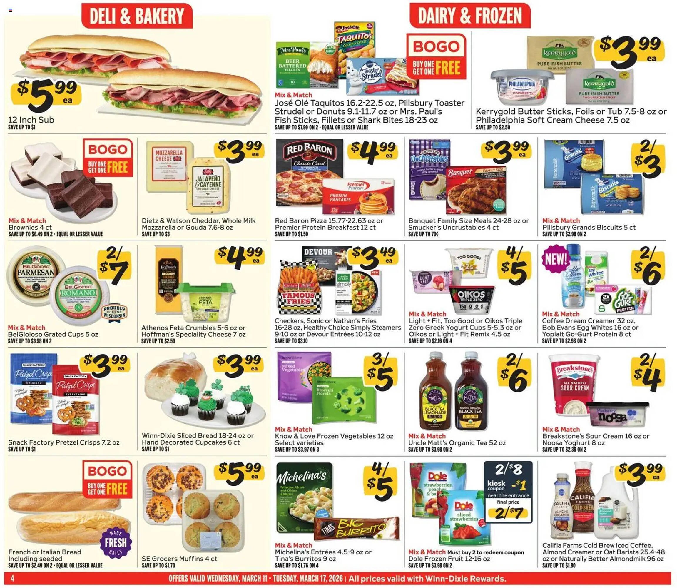 Winn Dixie weekly ad