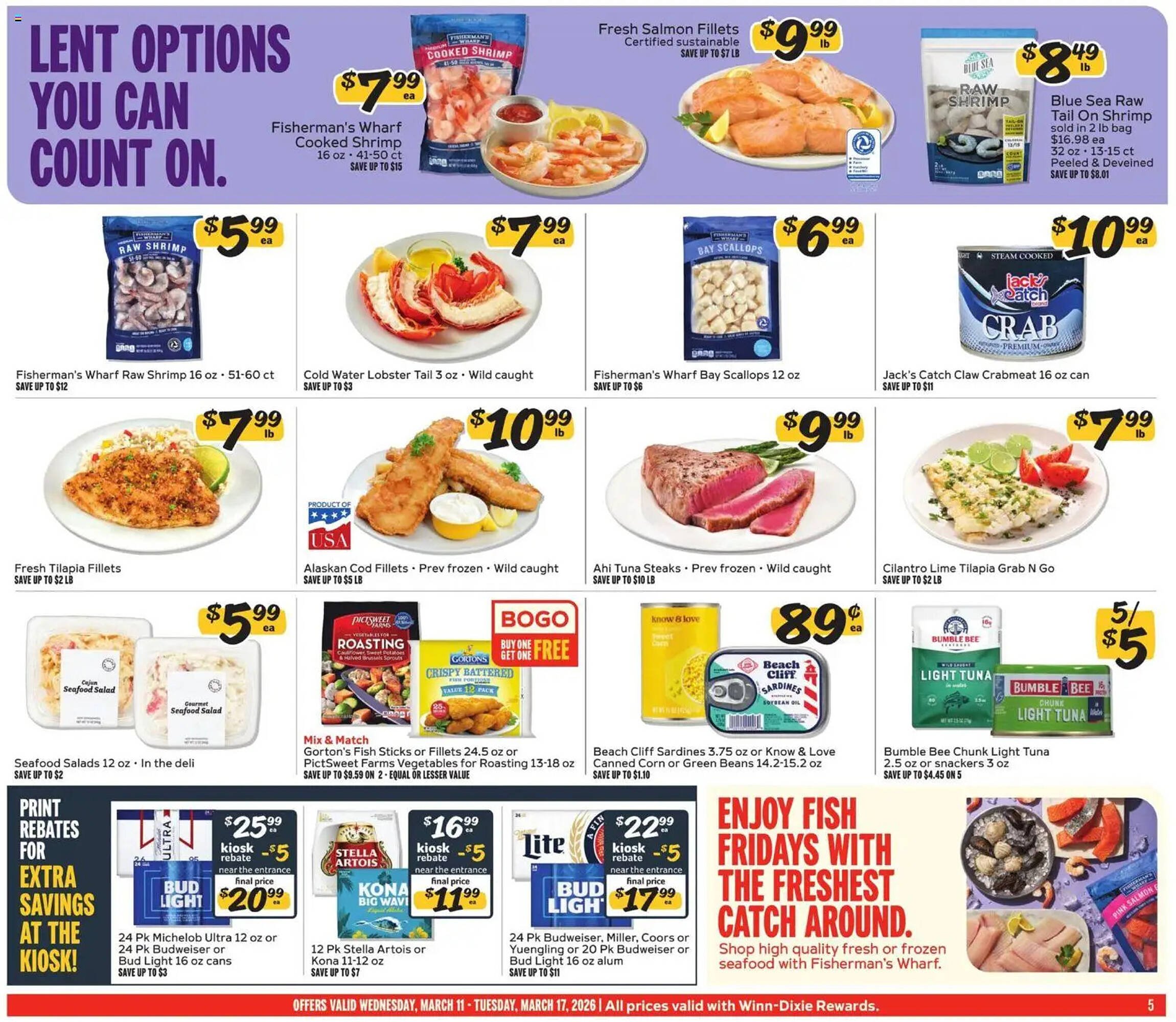 Winn Dixie weekly ad