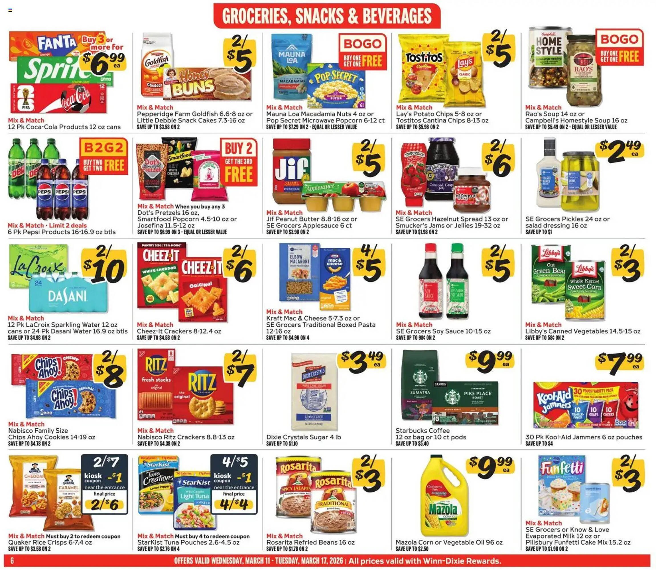 Winn Dixie weekly ad