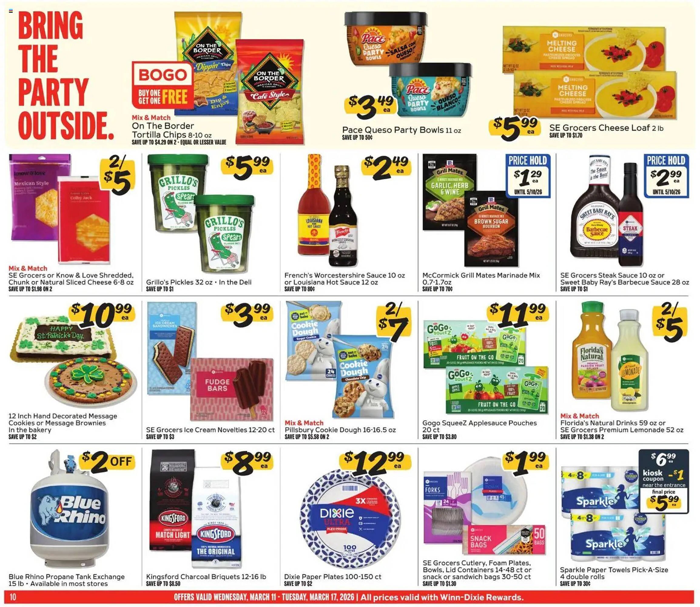 Winn Dixie weekly ad