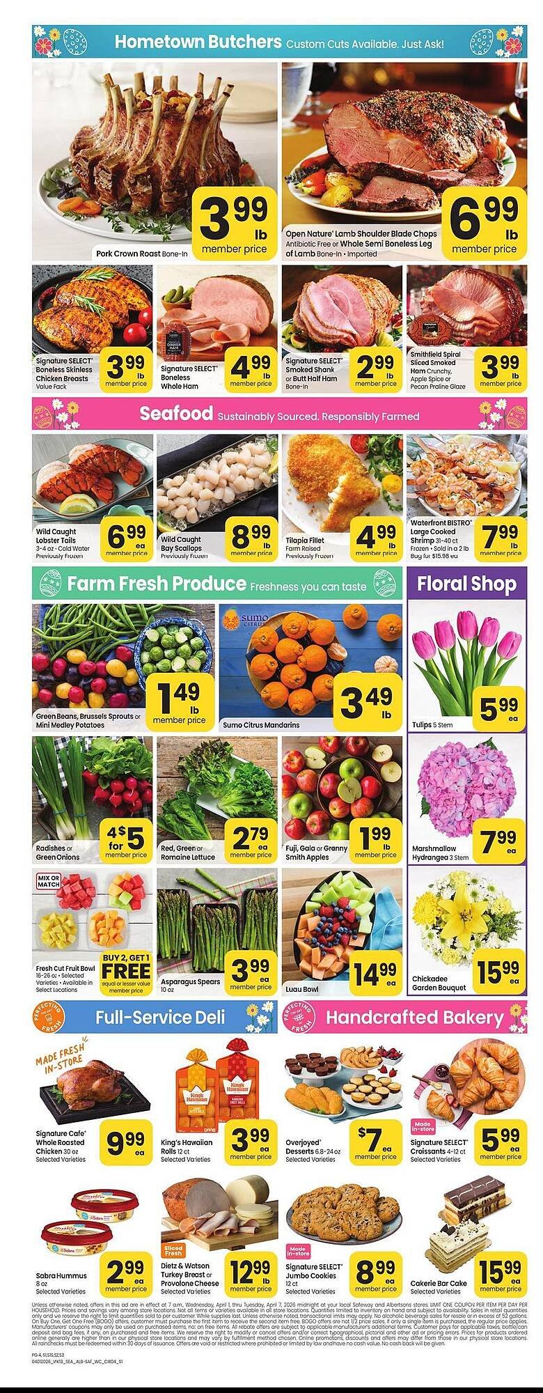 Safeway weekly ad