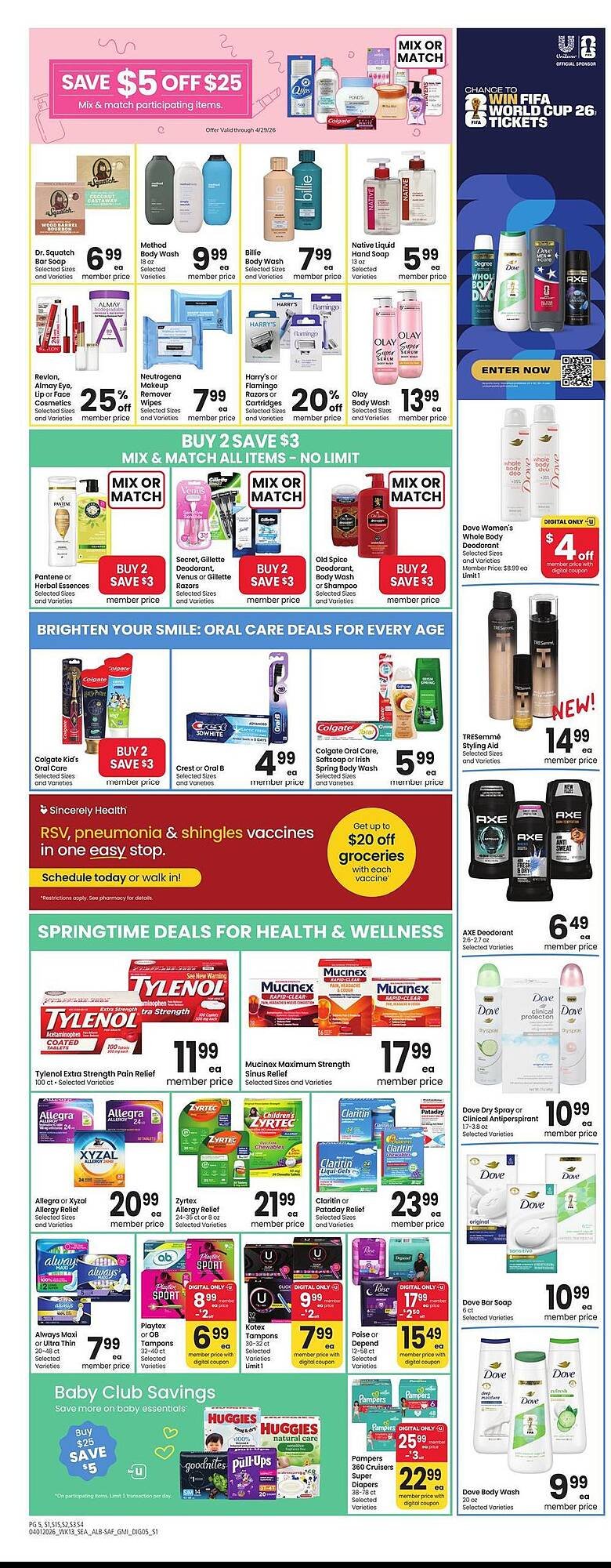 Safeway weekly ad