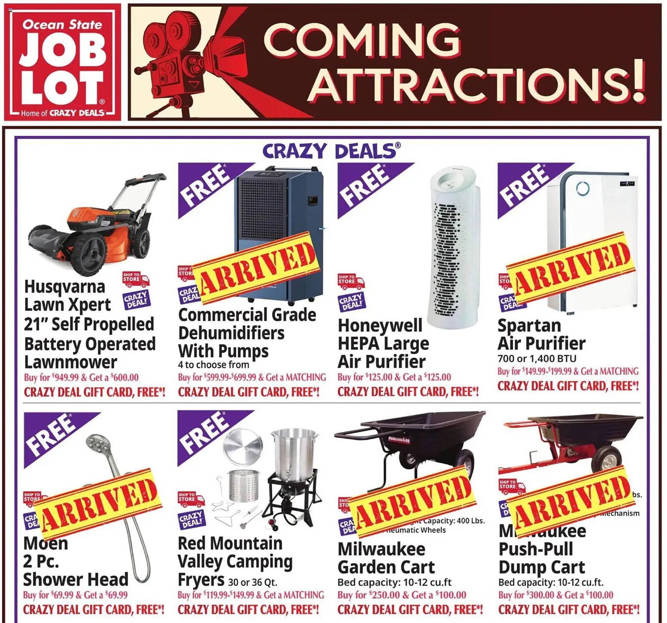 Ocean State Job Lot flyer
