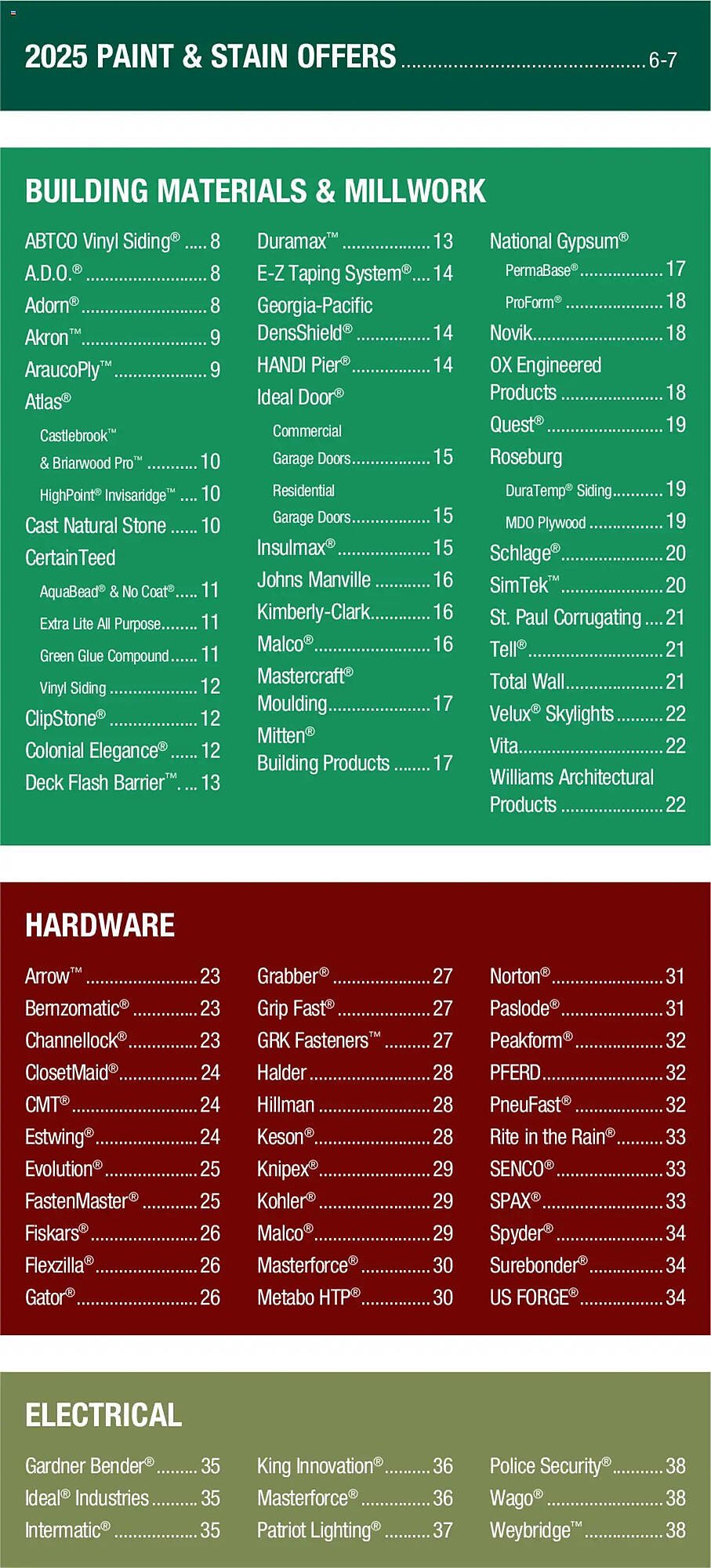 Menards Weekly Ad (2025-01-01 - 2025-12-31)