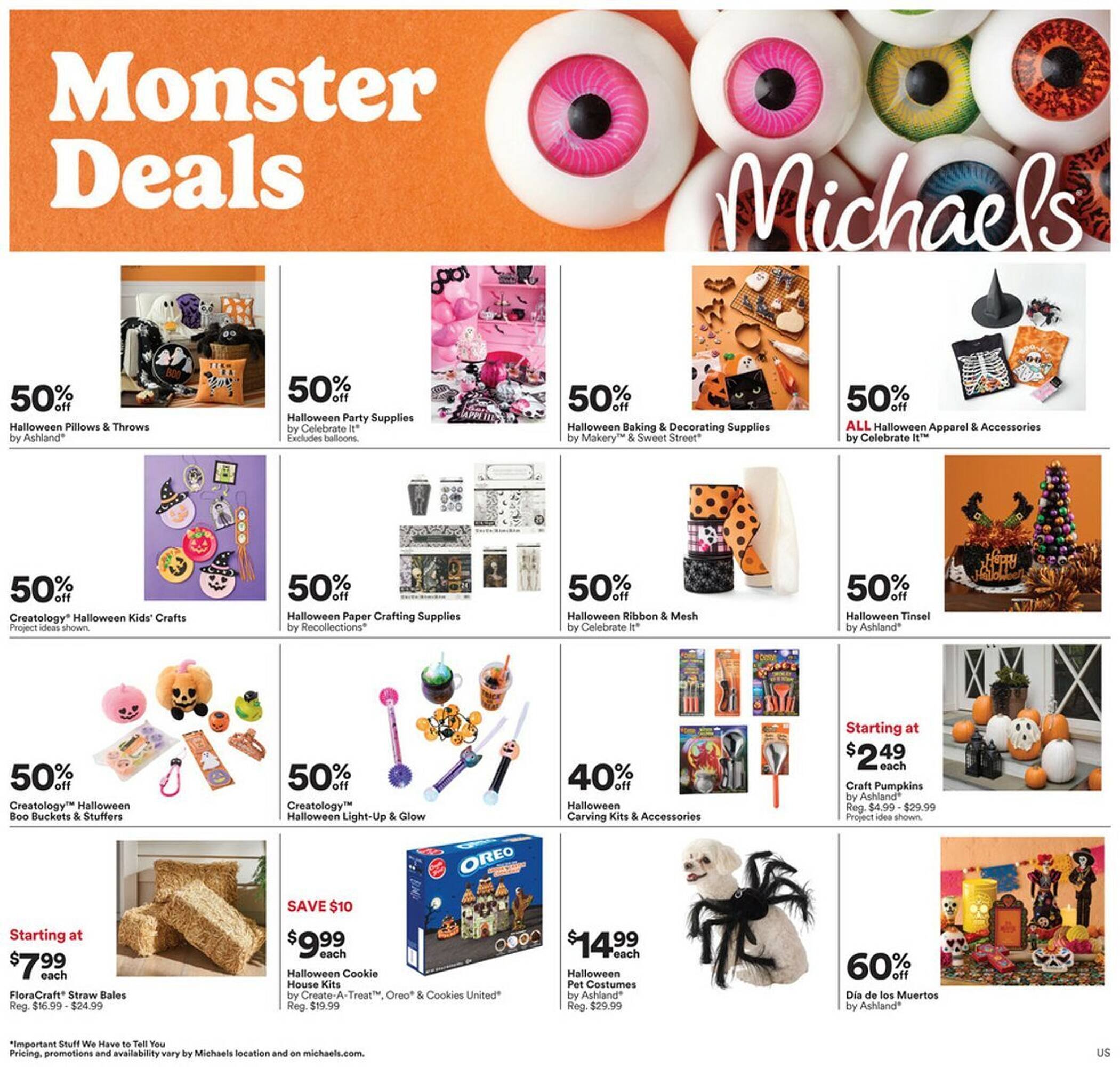 Michaels weekly ad (2025-10-19 - 2025-10-25) | 2