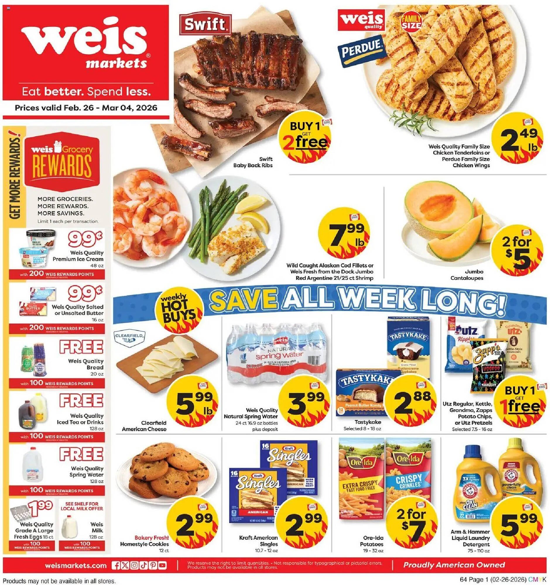 Weis Markets weekly ad