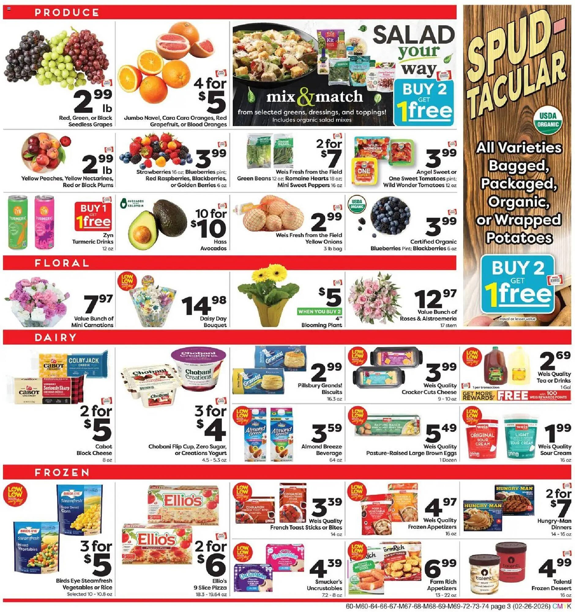 Weis Markets weekly ad