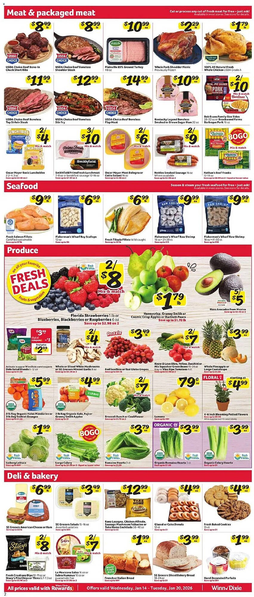 Winn Dixie weekly ad