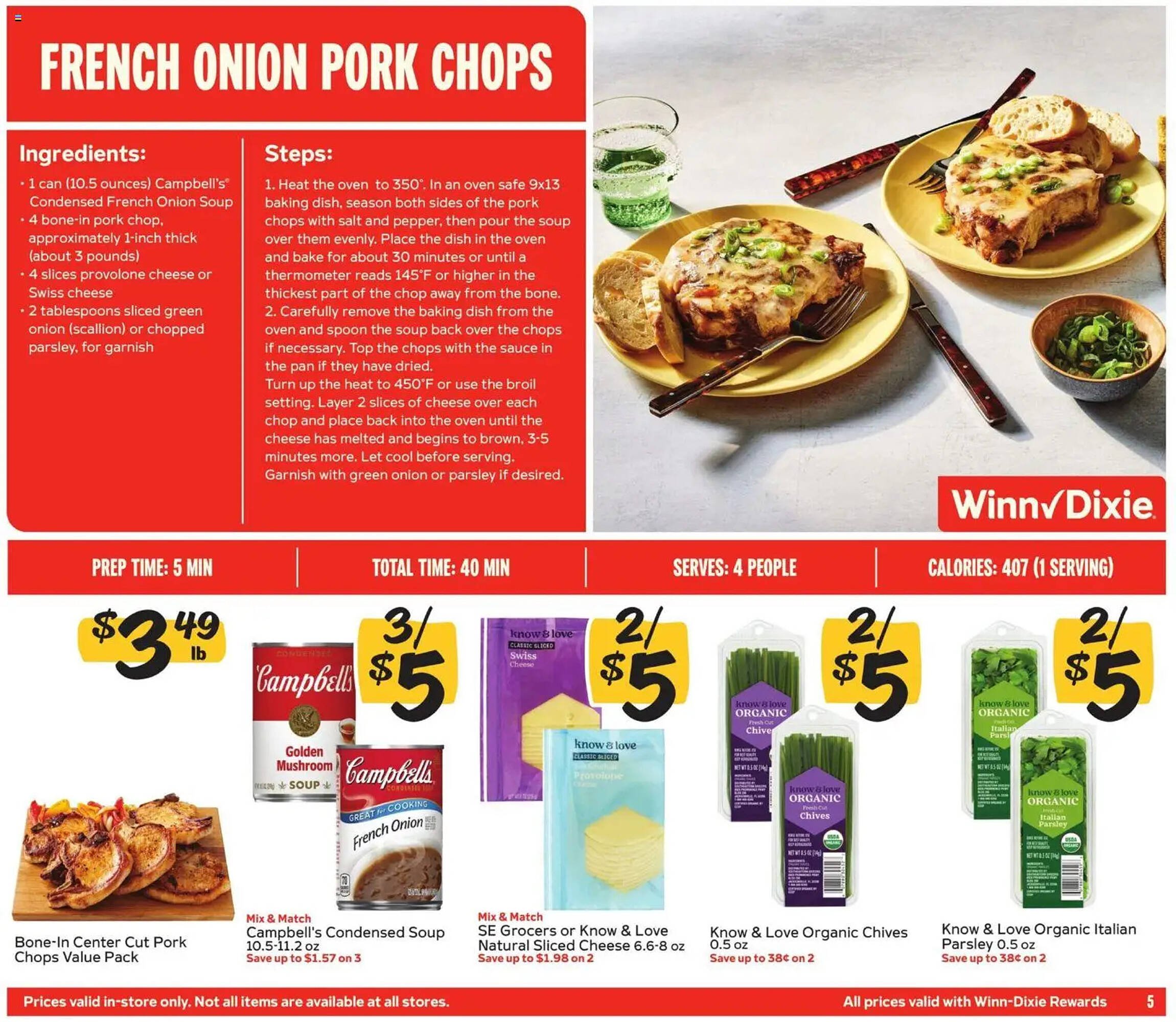 Winn Dixie weekly ad