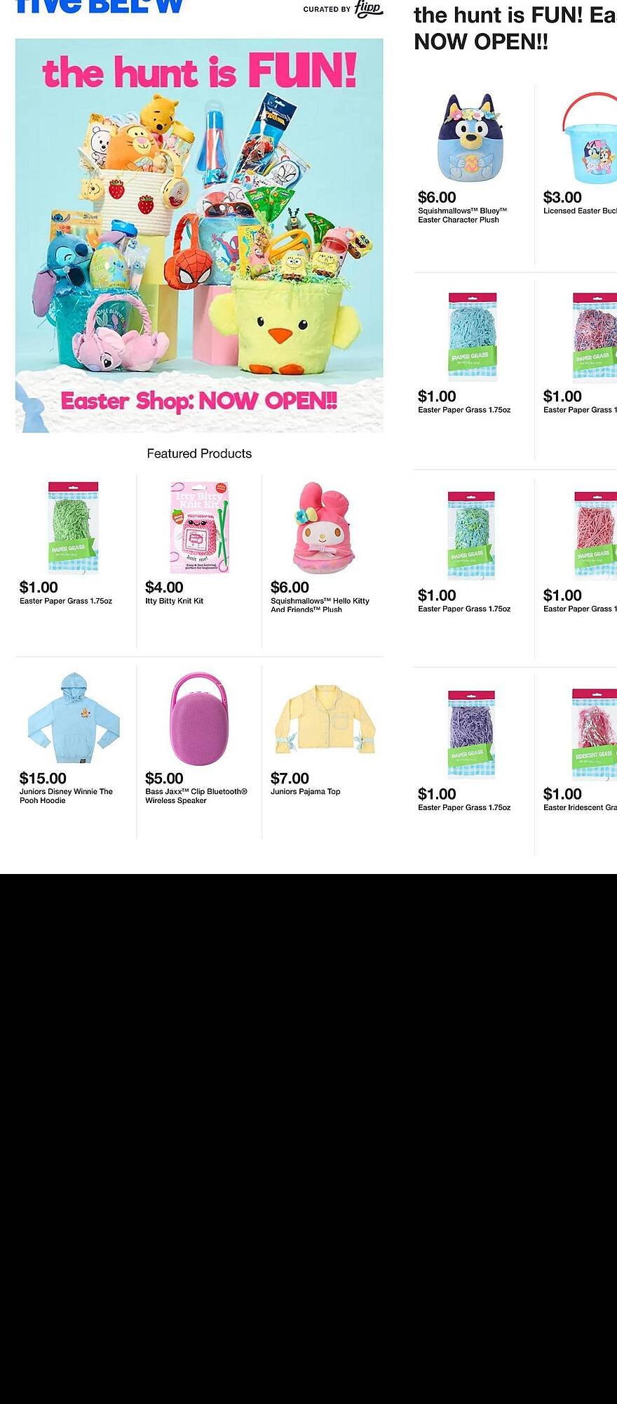 Five Below weekly ad