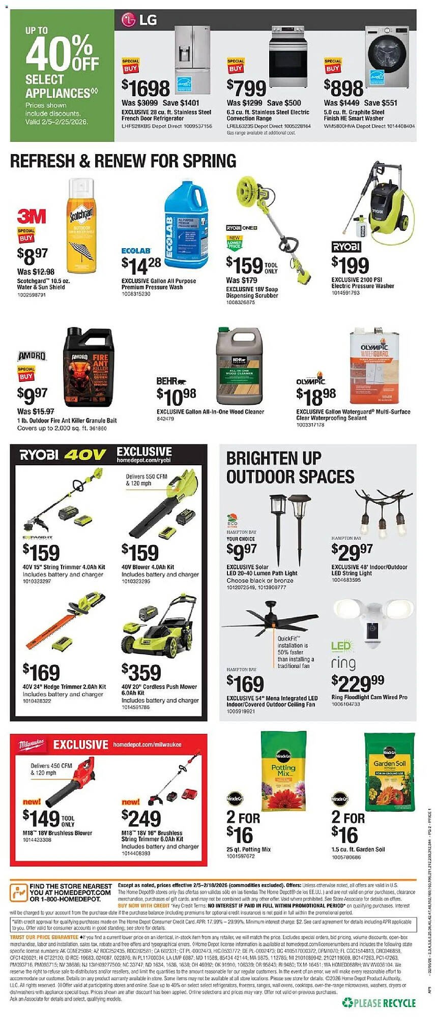 The Home Depot flyer