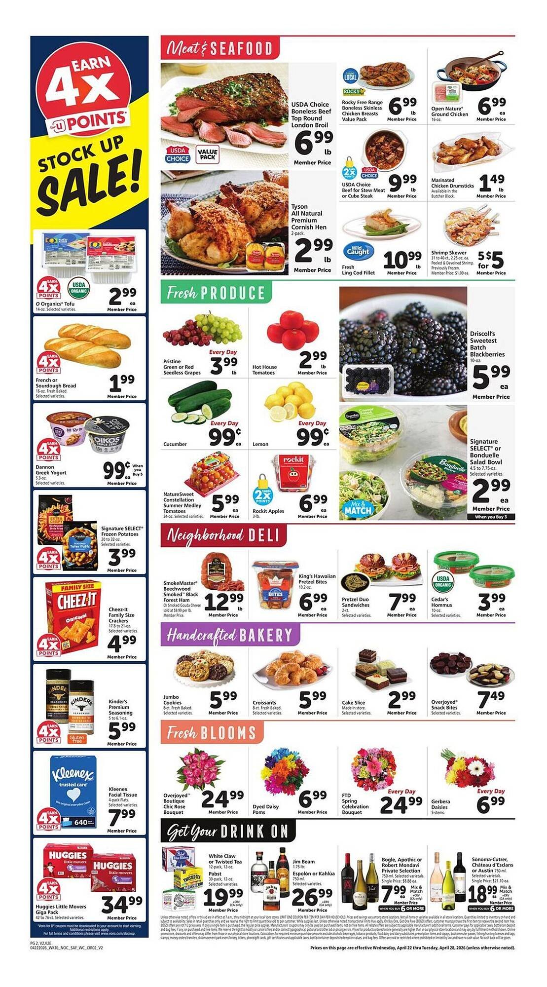 Vons weekly ad