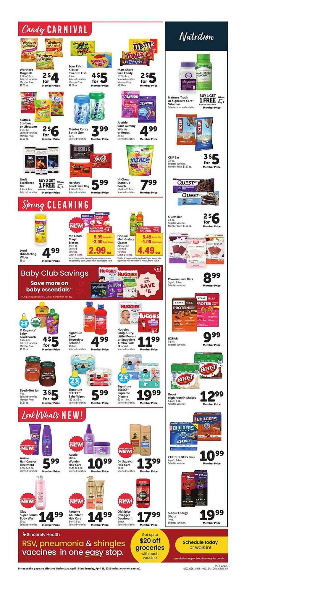 Vons weekly ad