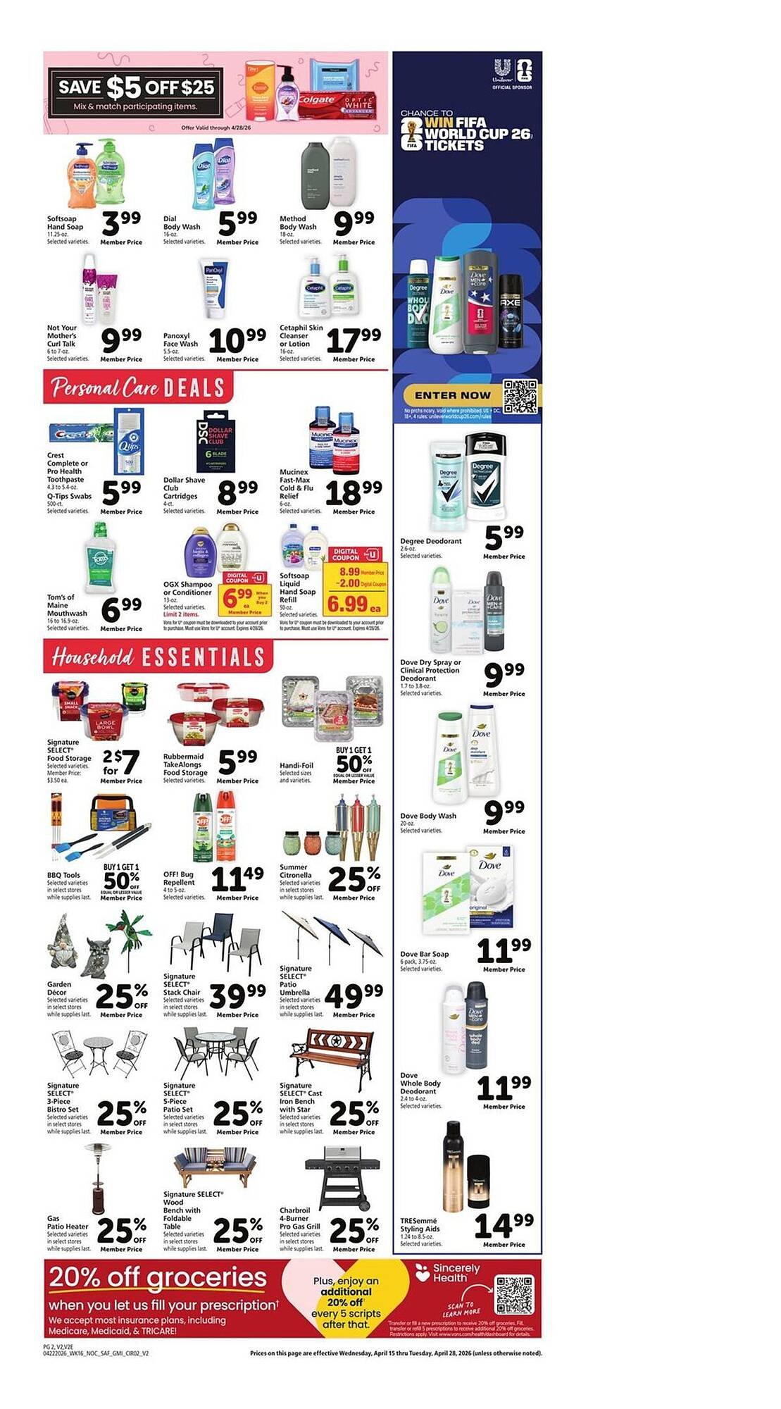 Vons weekly ad
