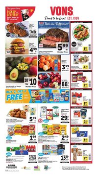 Vons weekly ad