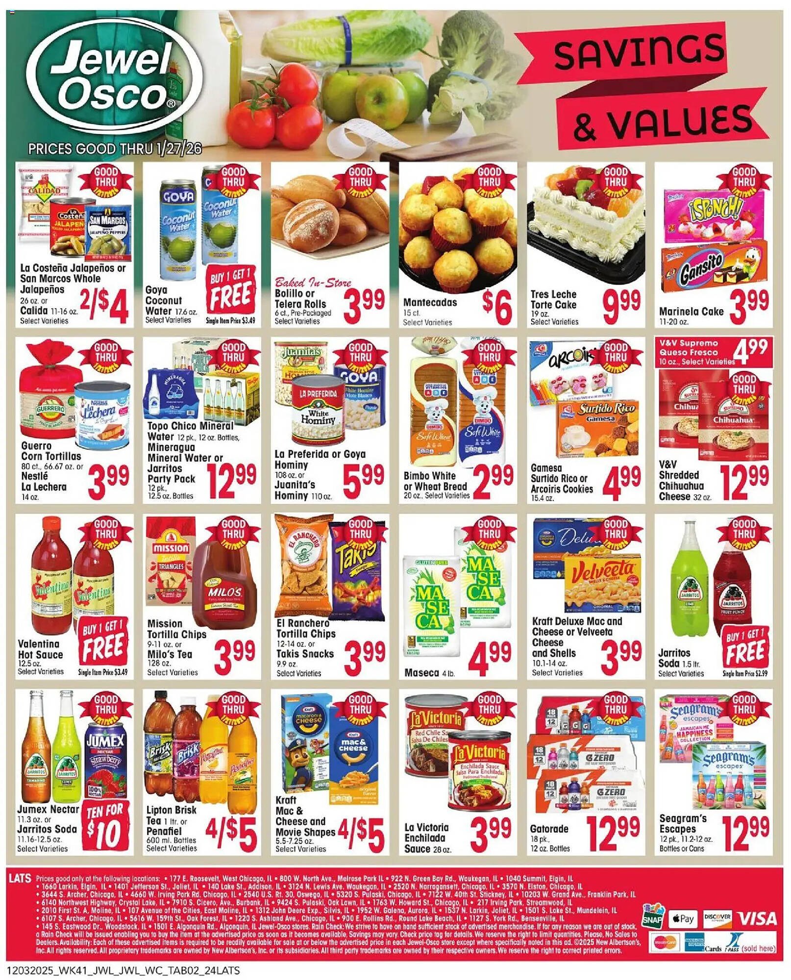 Jewel-Osco weekly ad