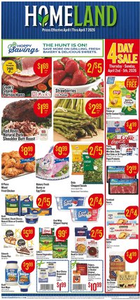 Homeland Market weekly ad
