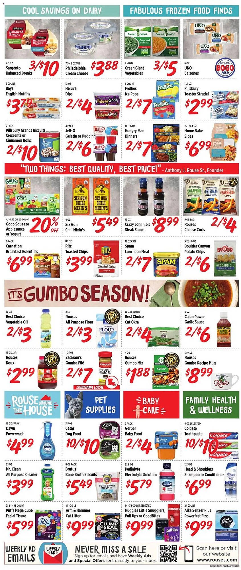 Rouses weekly ad