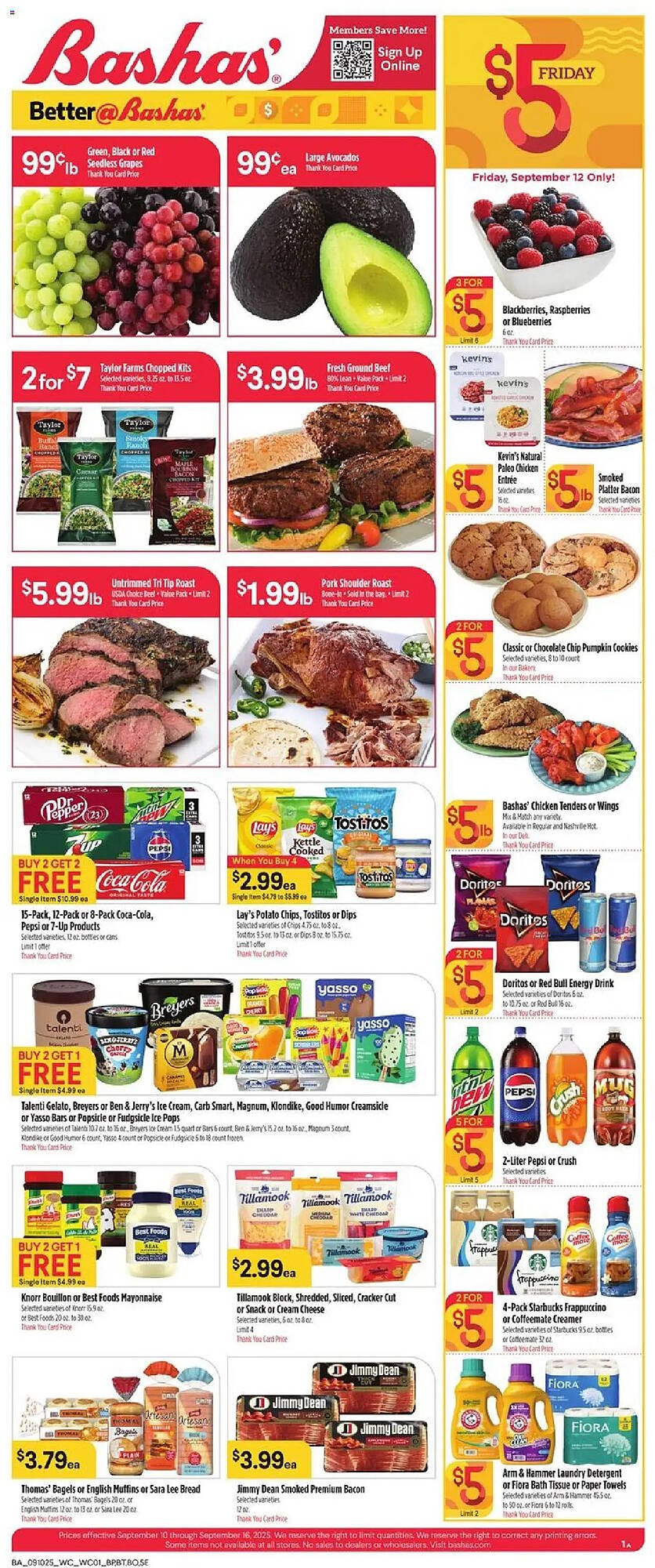 Bashas&#039; weekly ad (2025-09-10 - 2025-09-17) | 1