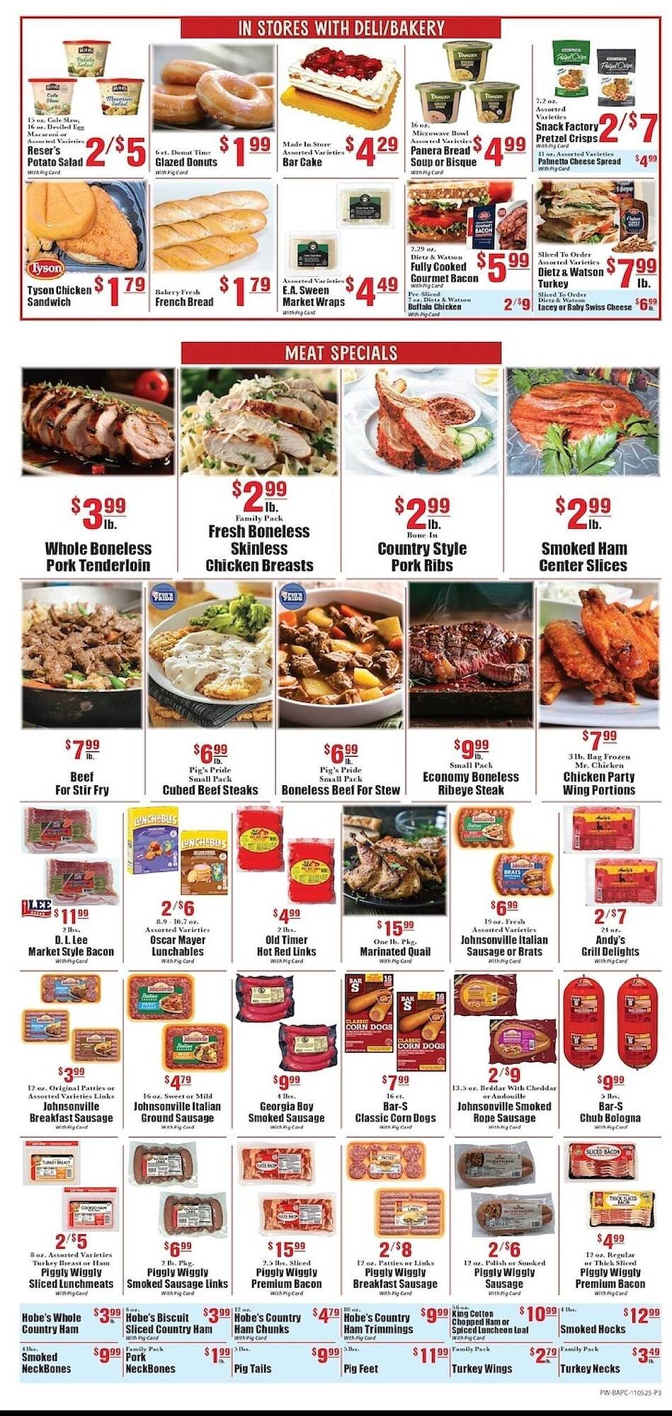 Piggly Wiggly weekly ad (2025-11-05 - 2025-11-11) | 3