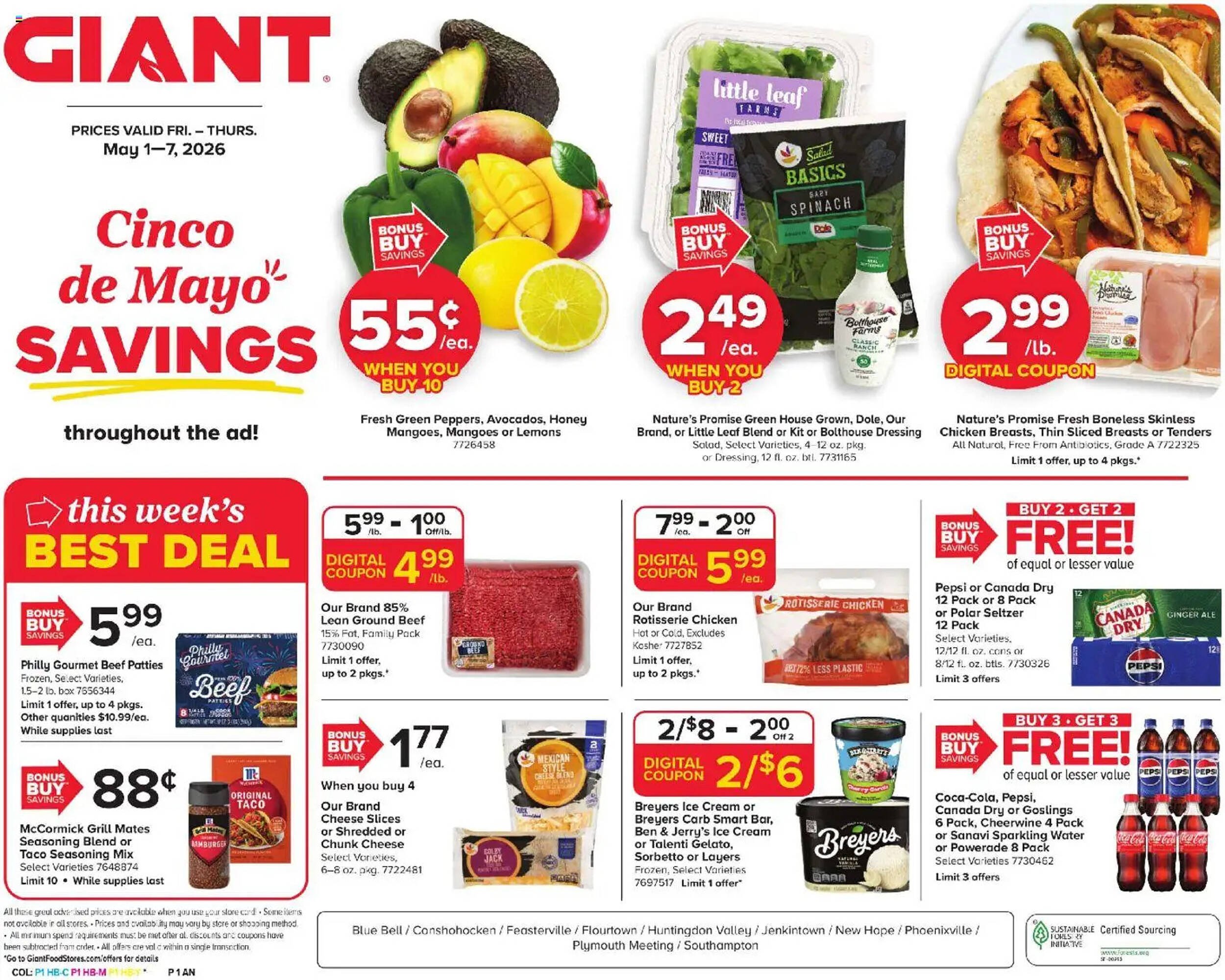 GIANT weekly ad