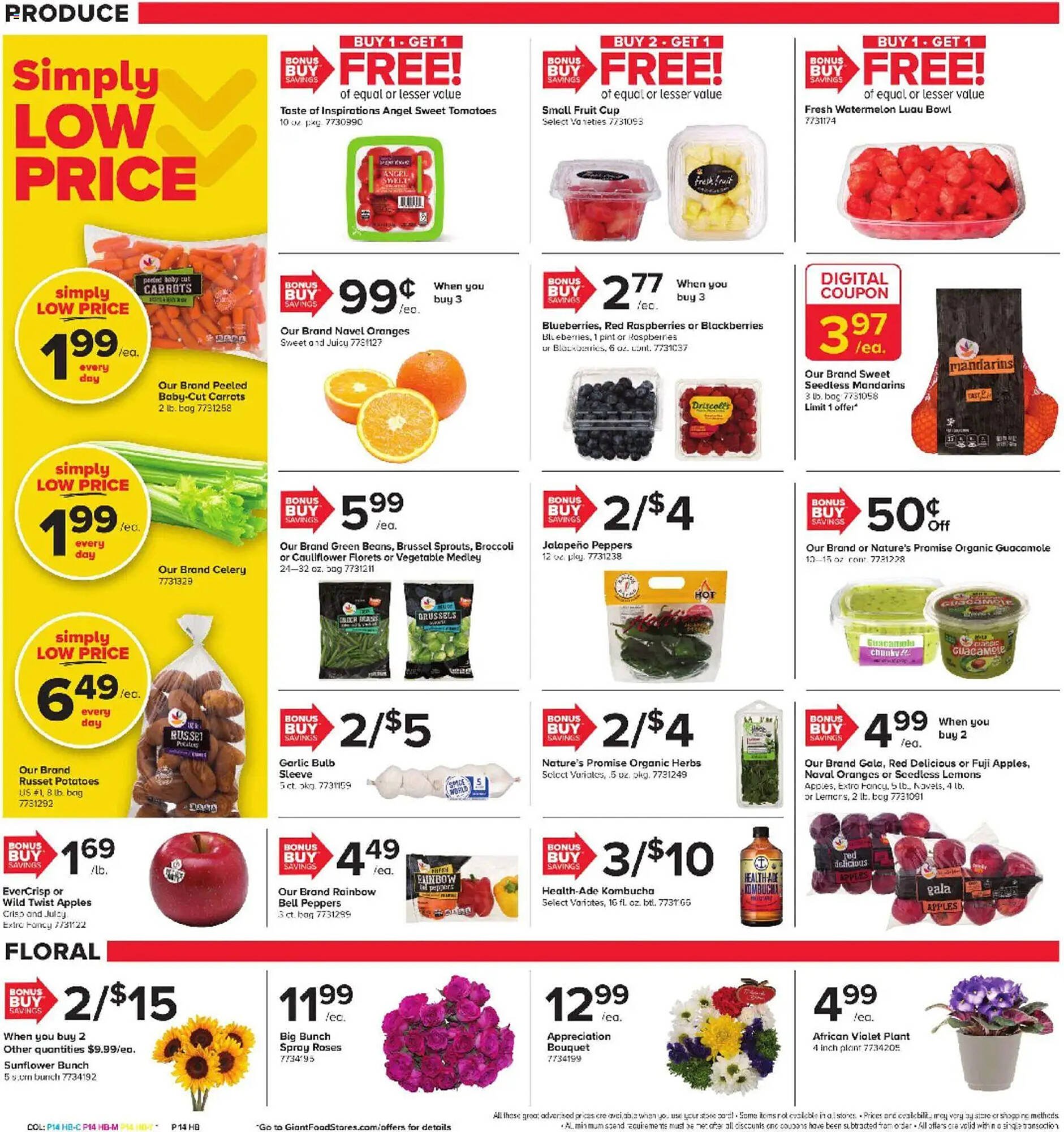 GIANT weekly ad
