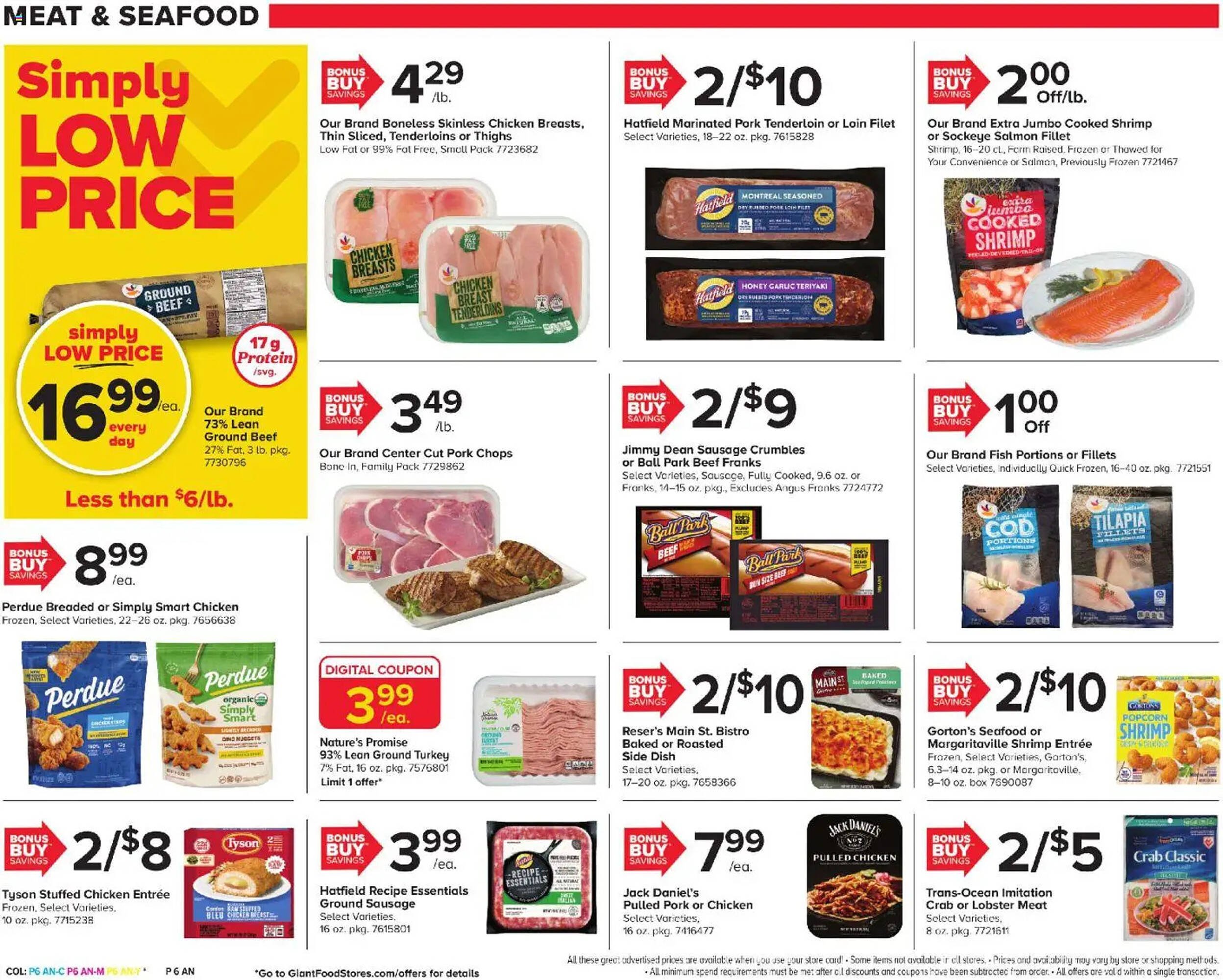 GIANT weekly ad